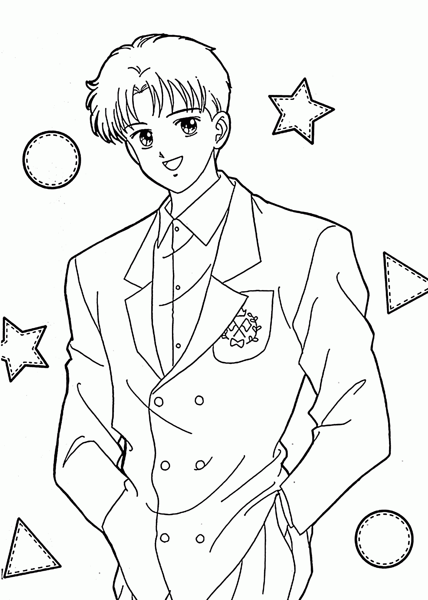 Anime Coloring Pages Best Coloring Pages For Kids