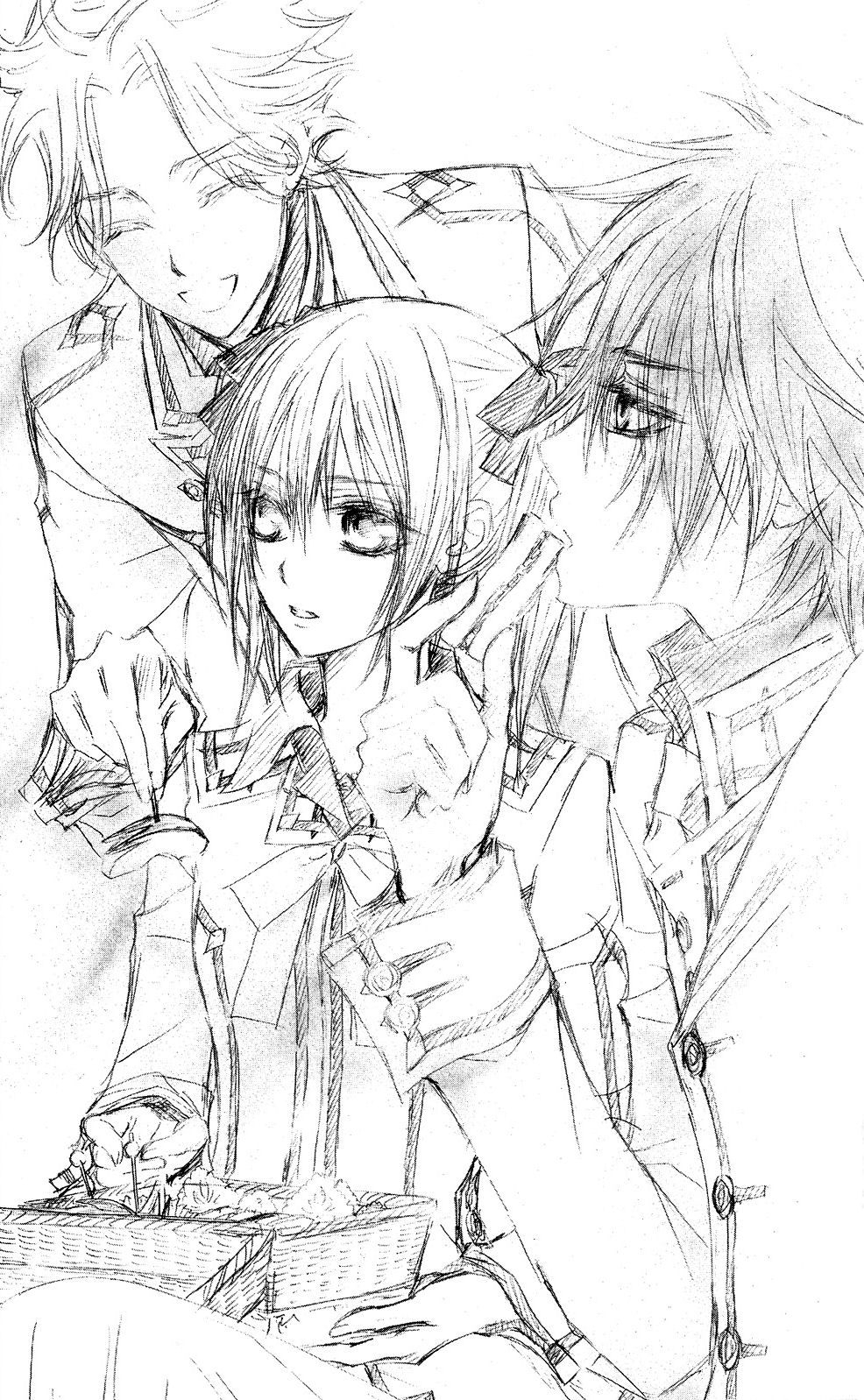 Anime Vampire Coloring Pages 191 File SVG PNG DXF EPS Free