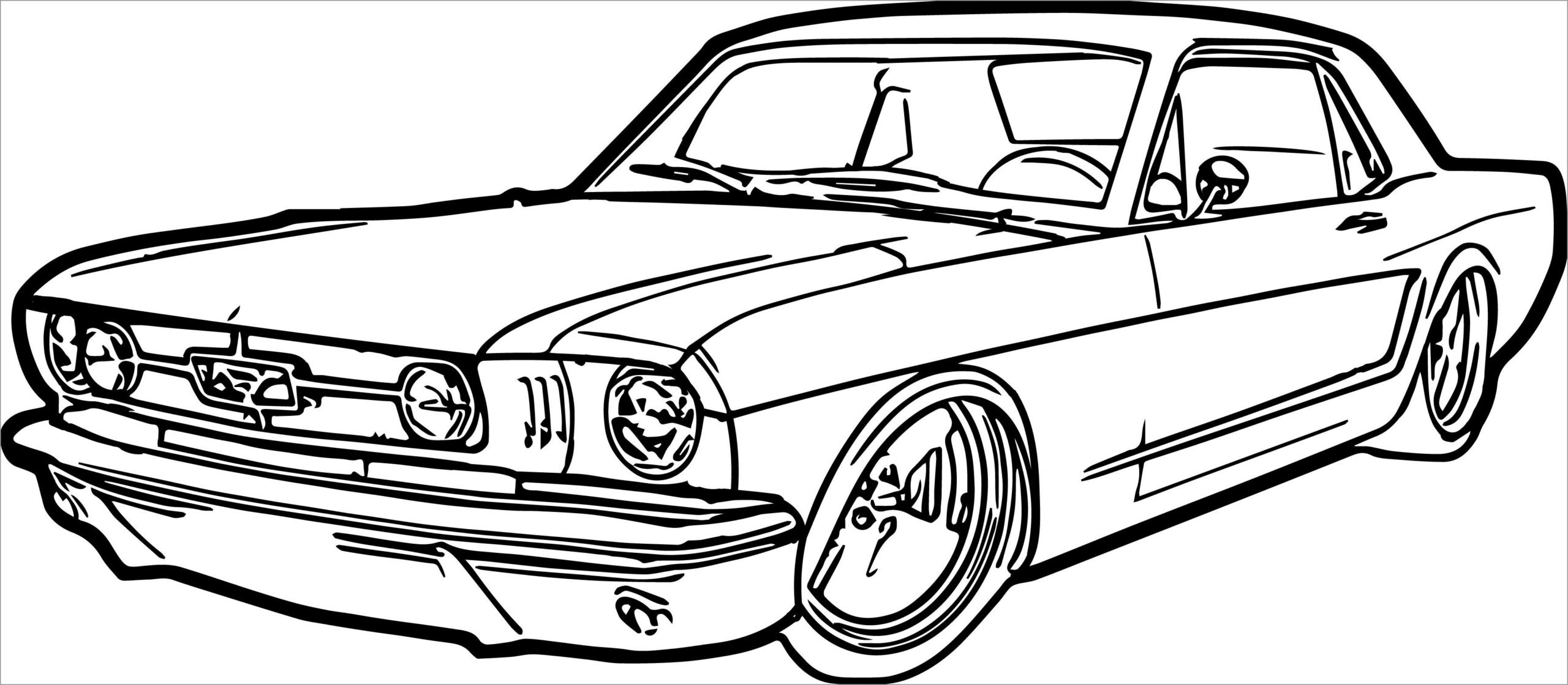 Old Car Coloring Pages Printable