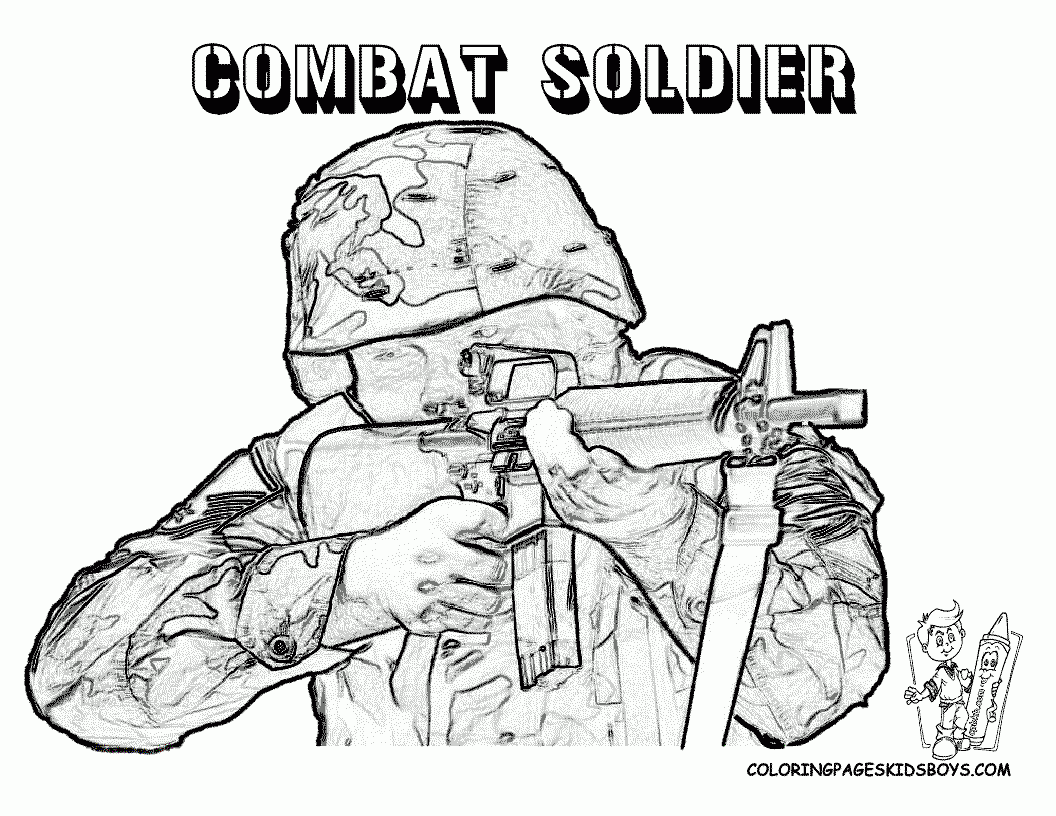 Army Men Coloring Pages 13 Pictures Colorine 1227 Coloring Home