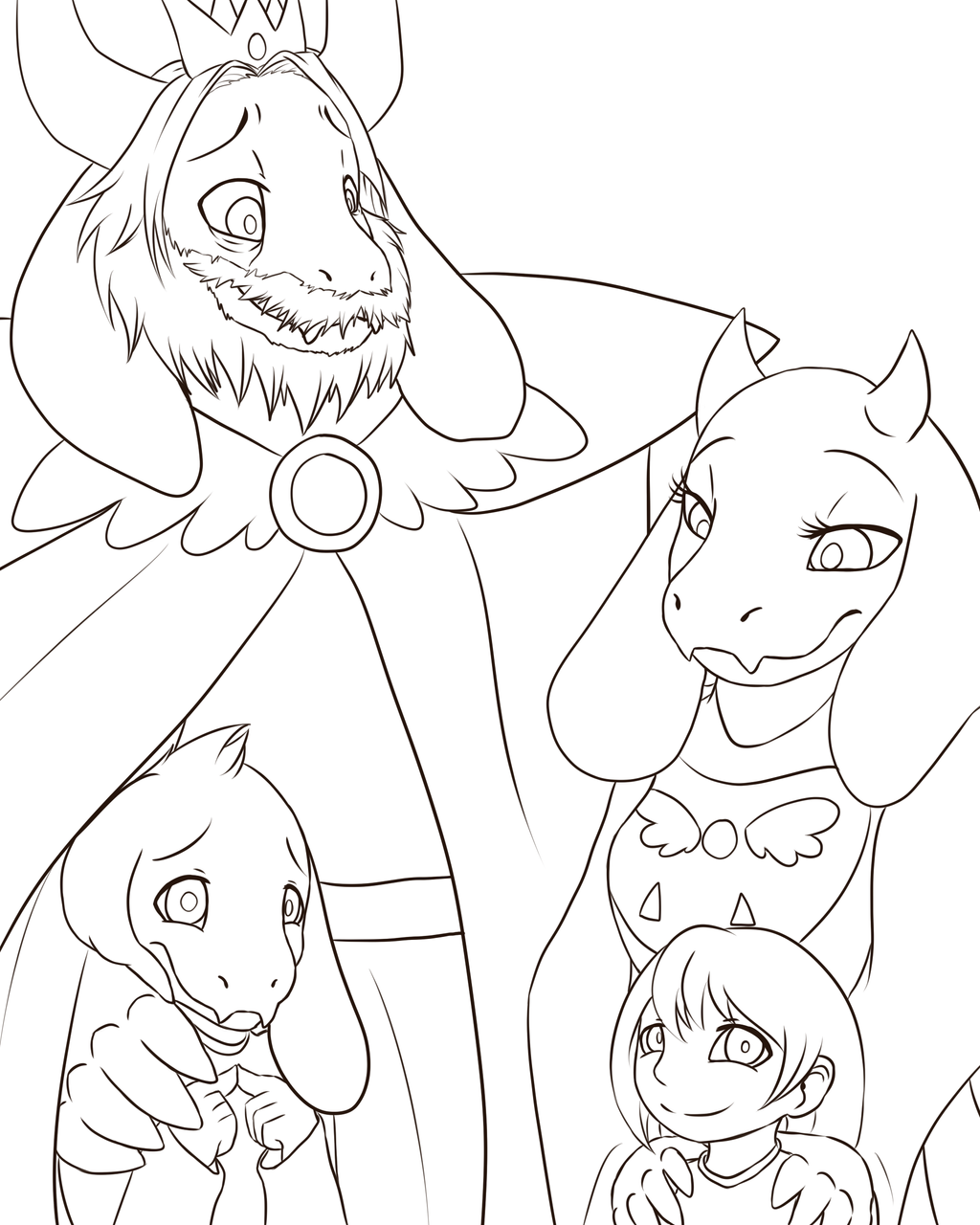 Asriel Undertale Coloring Pages Coloring Pages