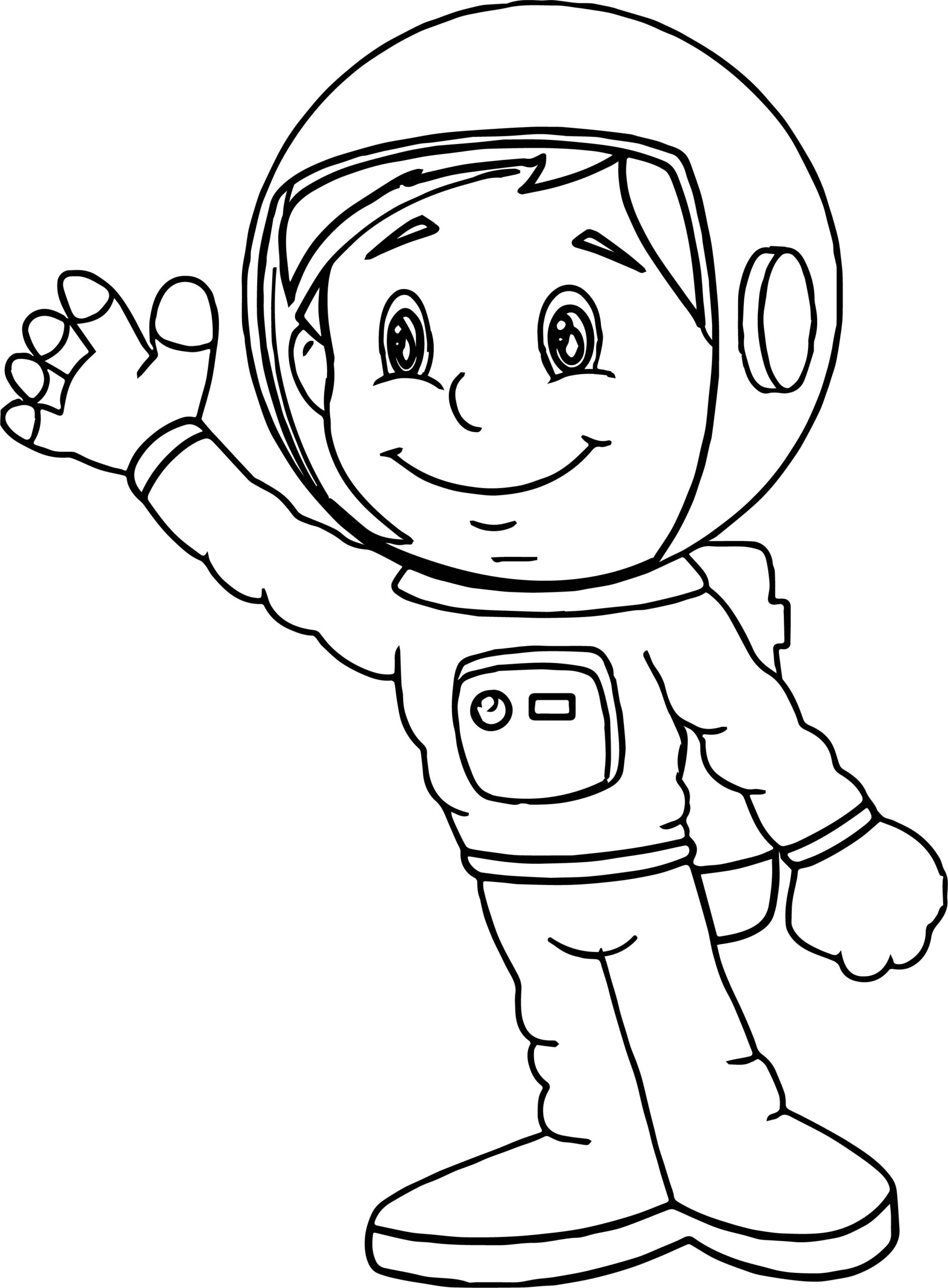 Astronaut Coloring Pages Printable