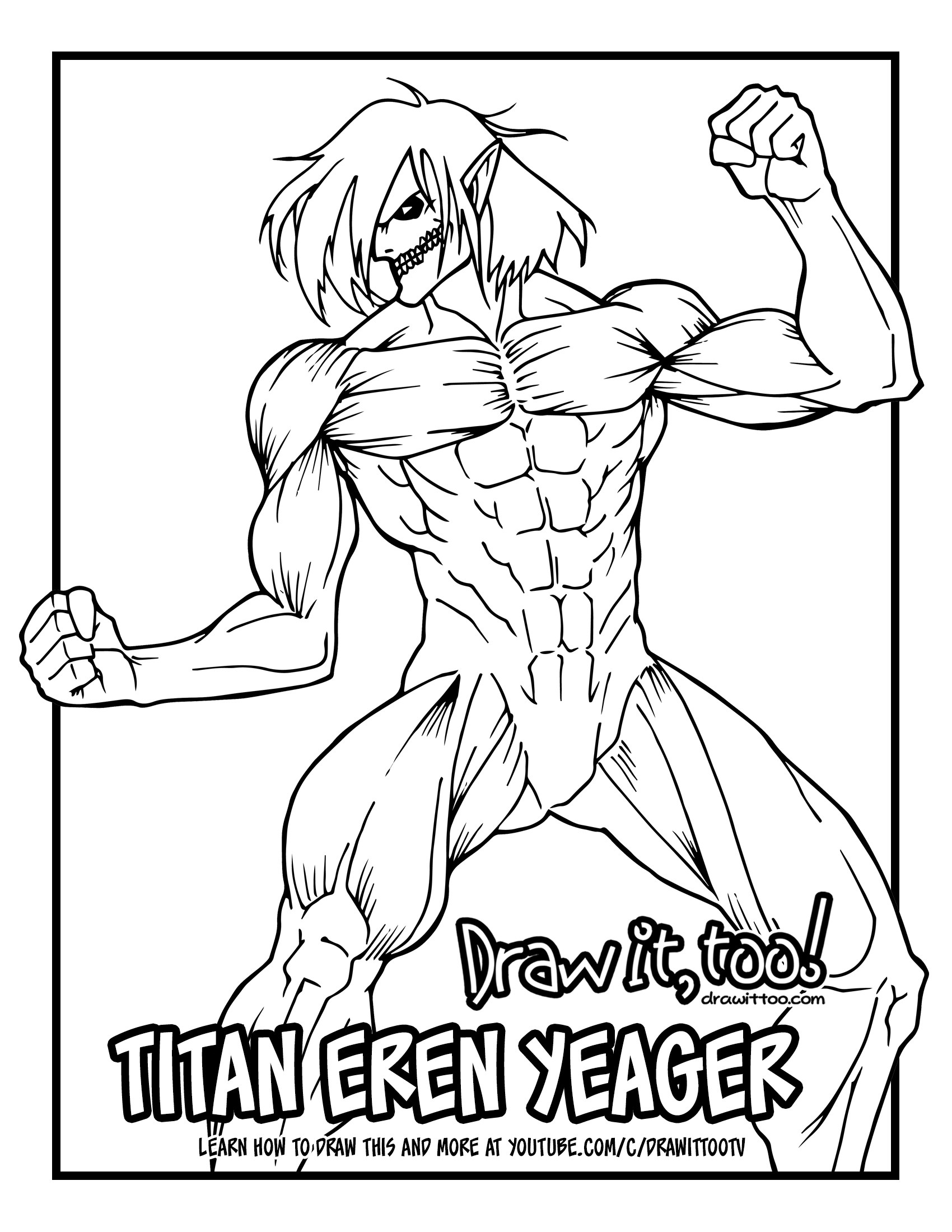 Attack On Titan Coloring Pages At GetColorings Free Printable Colorings Pages To Print And