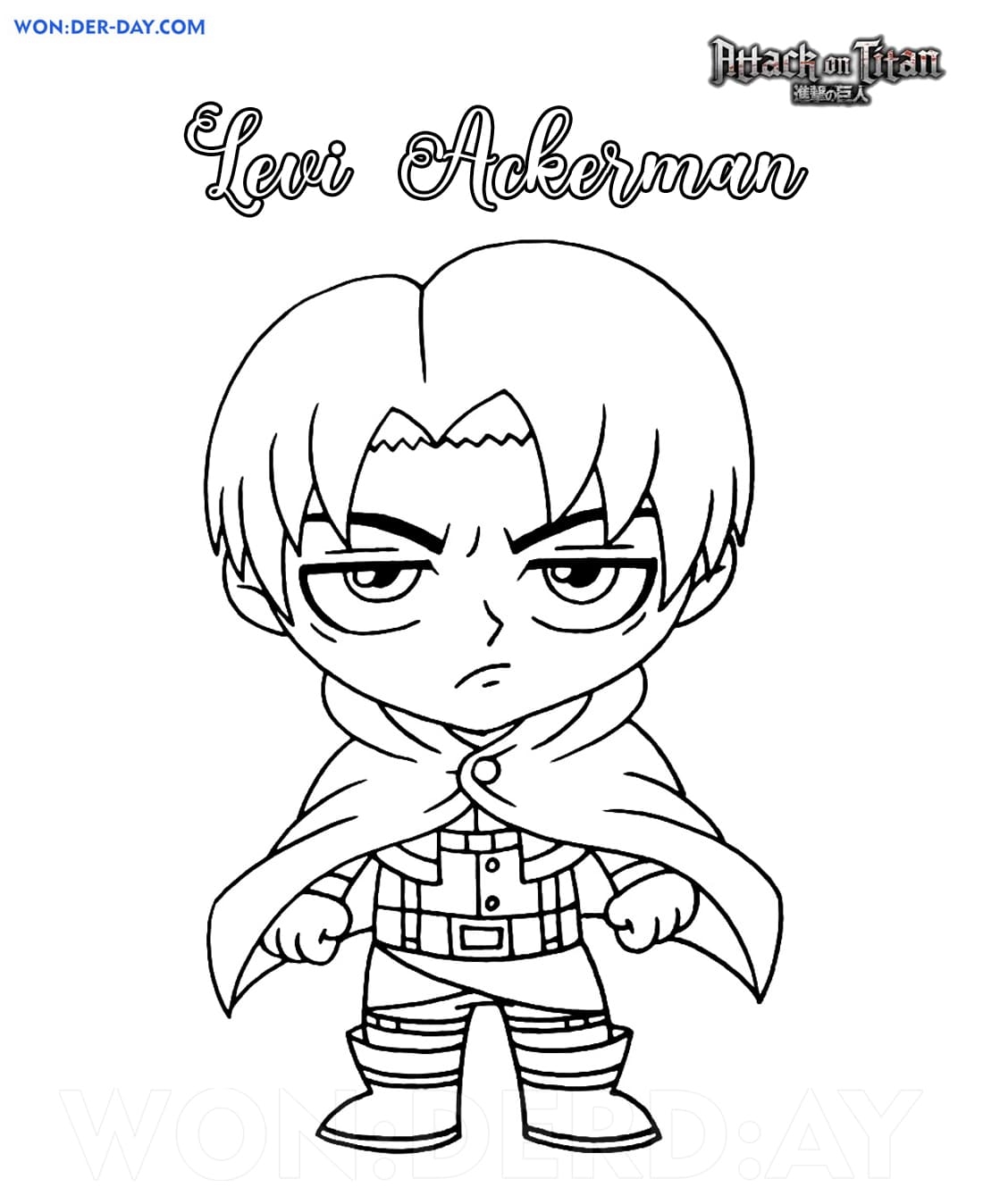 Attack On Titan Coloring Pages Free Printable Coloring Pages