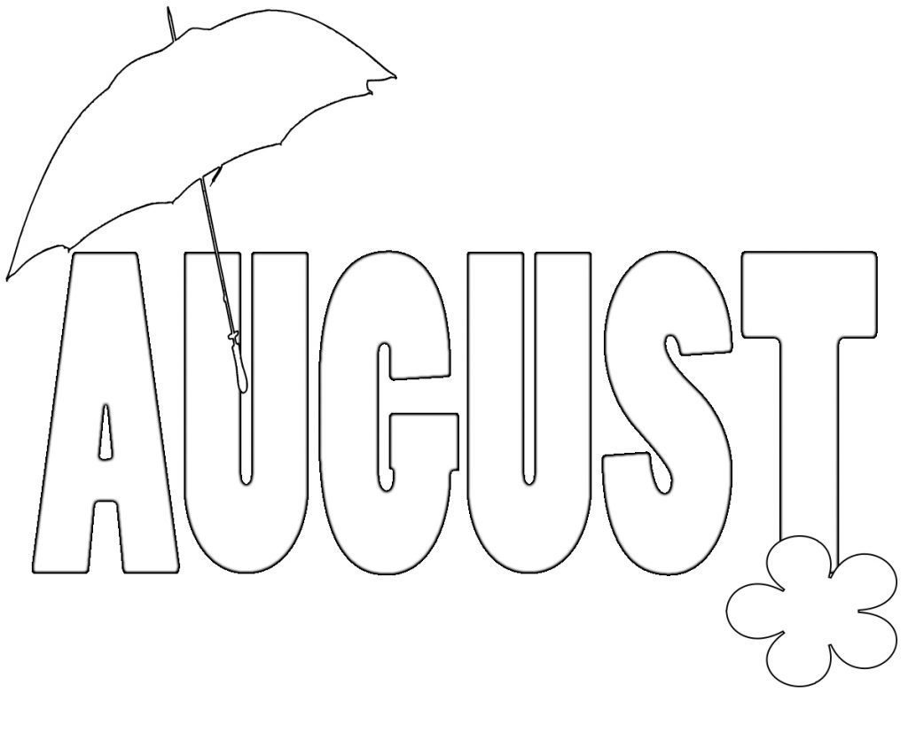 August Coloring Pages Best Coloring Pages For Kids
