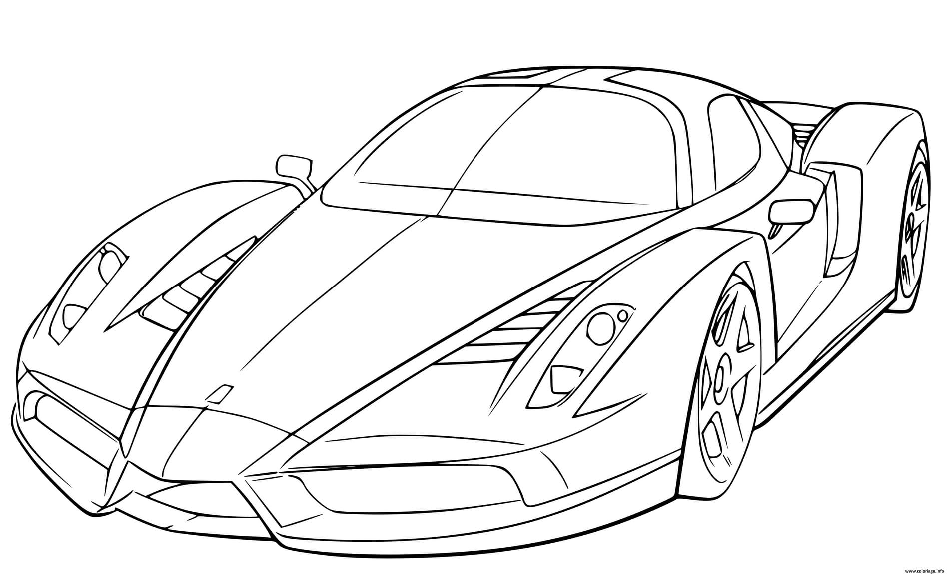 Ausmalbilder Ferrari Kostenlose Malvorlagen Zum Ausdrucken