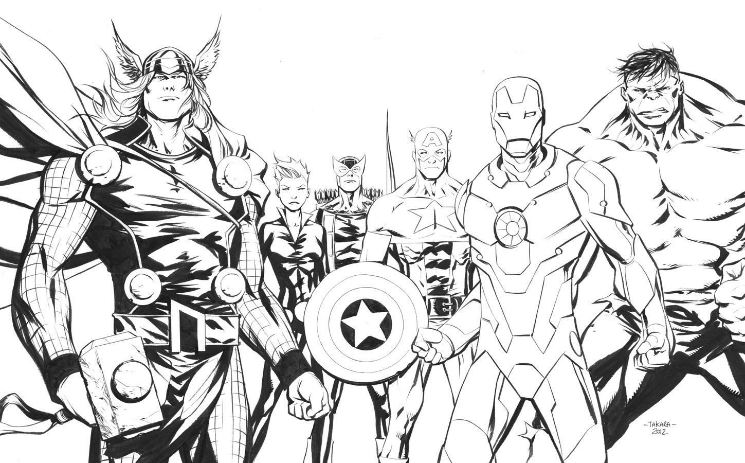 Avengers Coloring Page For Kids Avengers Coloring Pages For Kids