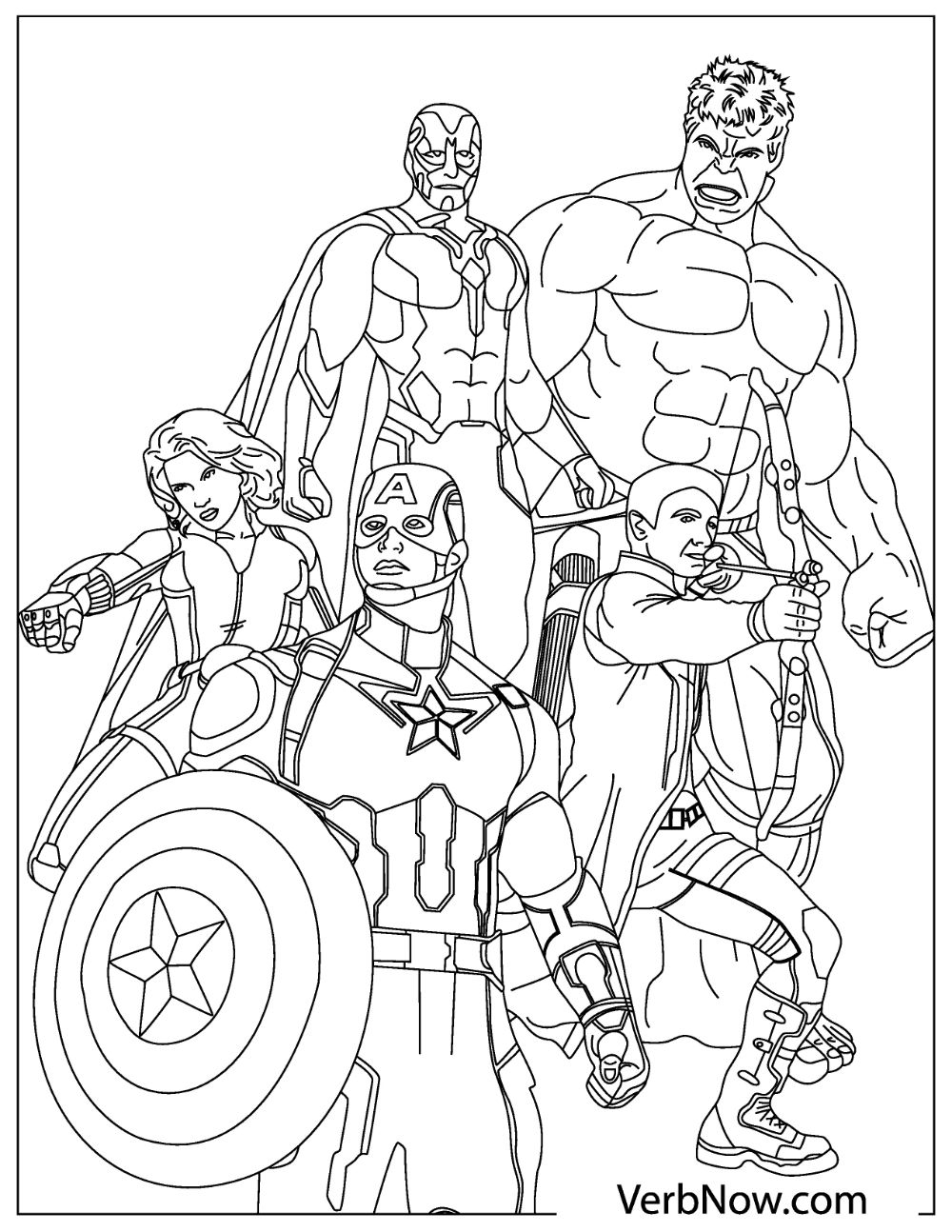 Avengers Free Printable Coloring Pages Printable Word Searches