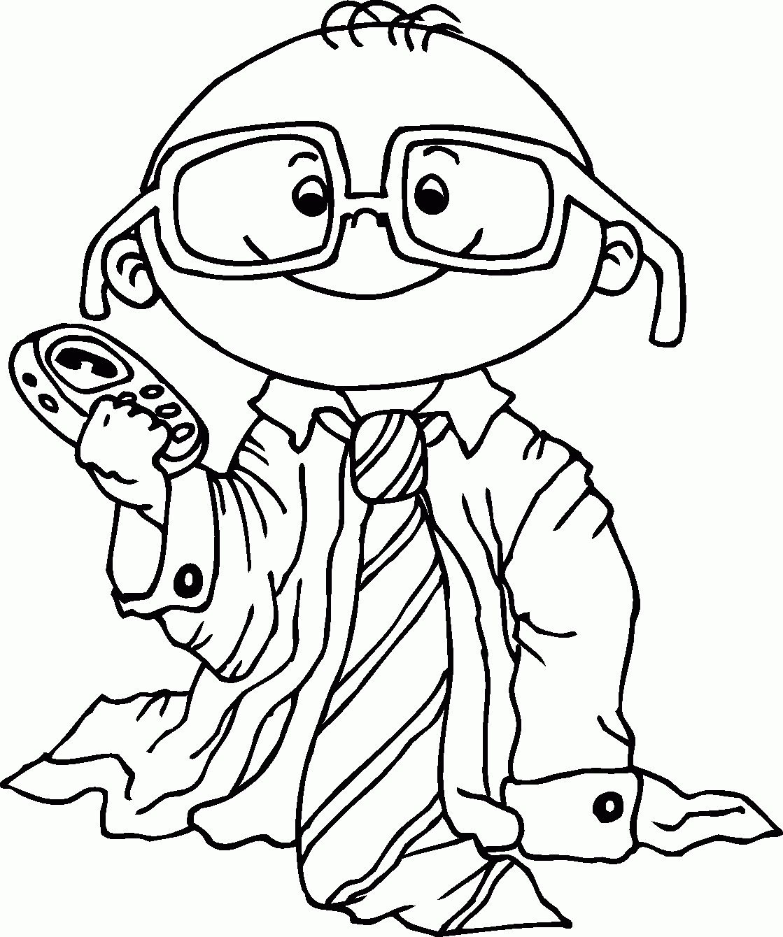 Boy Printable Coloring Pages