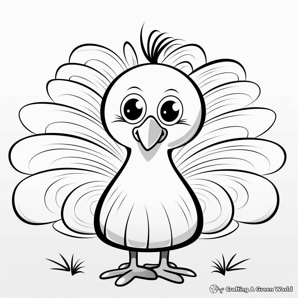 Baby Turkey Coloring Pages Free Printable