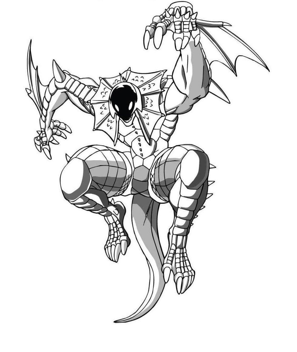 Bakugan Coloring Page To Print For Free Bakugan Coloring Pages For Kids