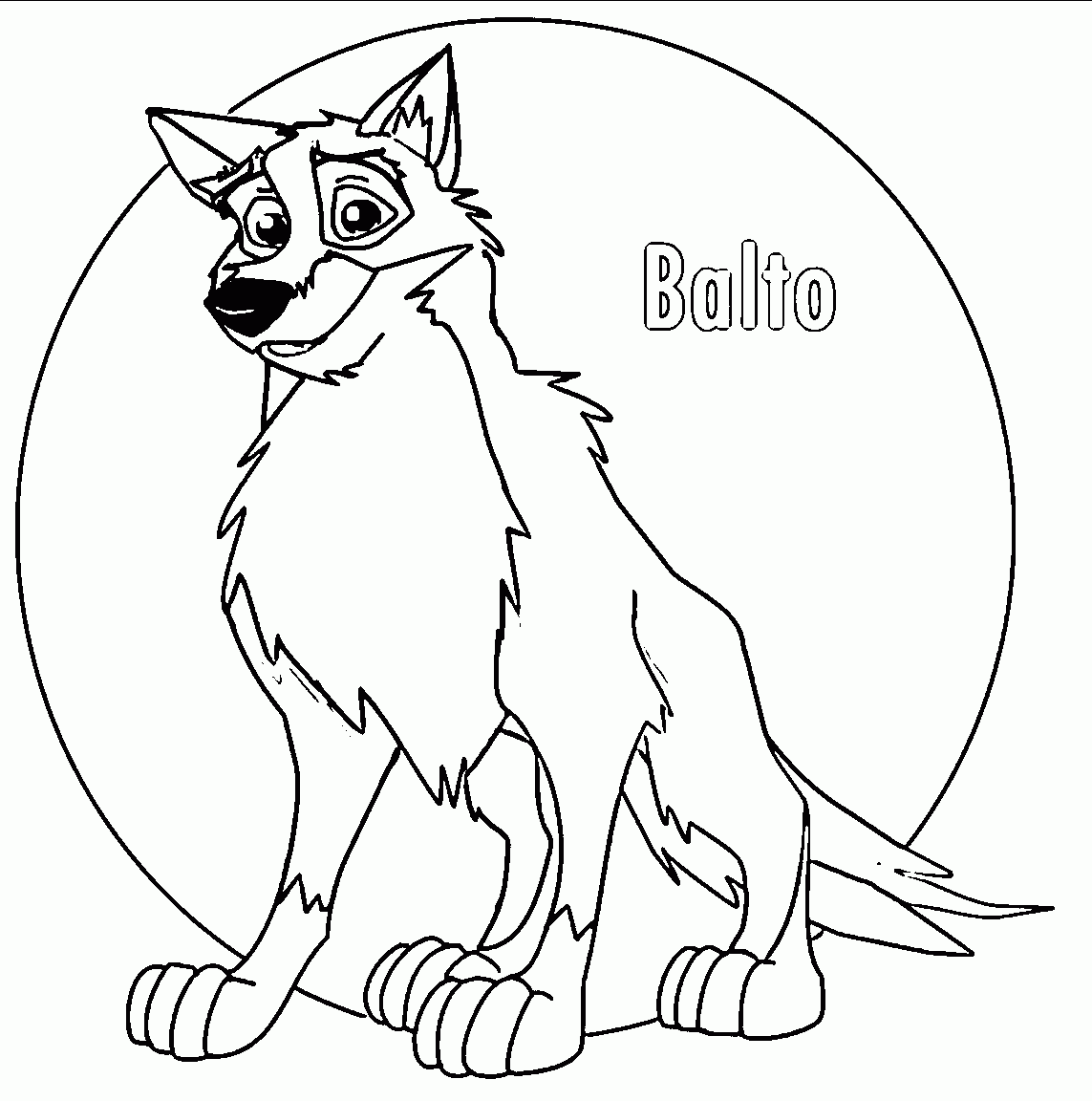 Balto 2 Coloring Pages Coloring Pages
