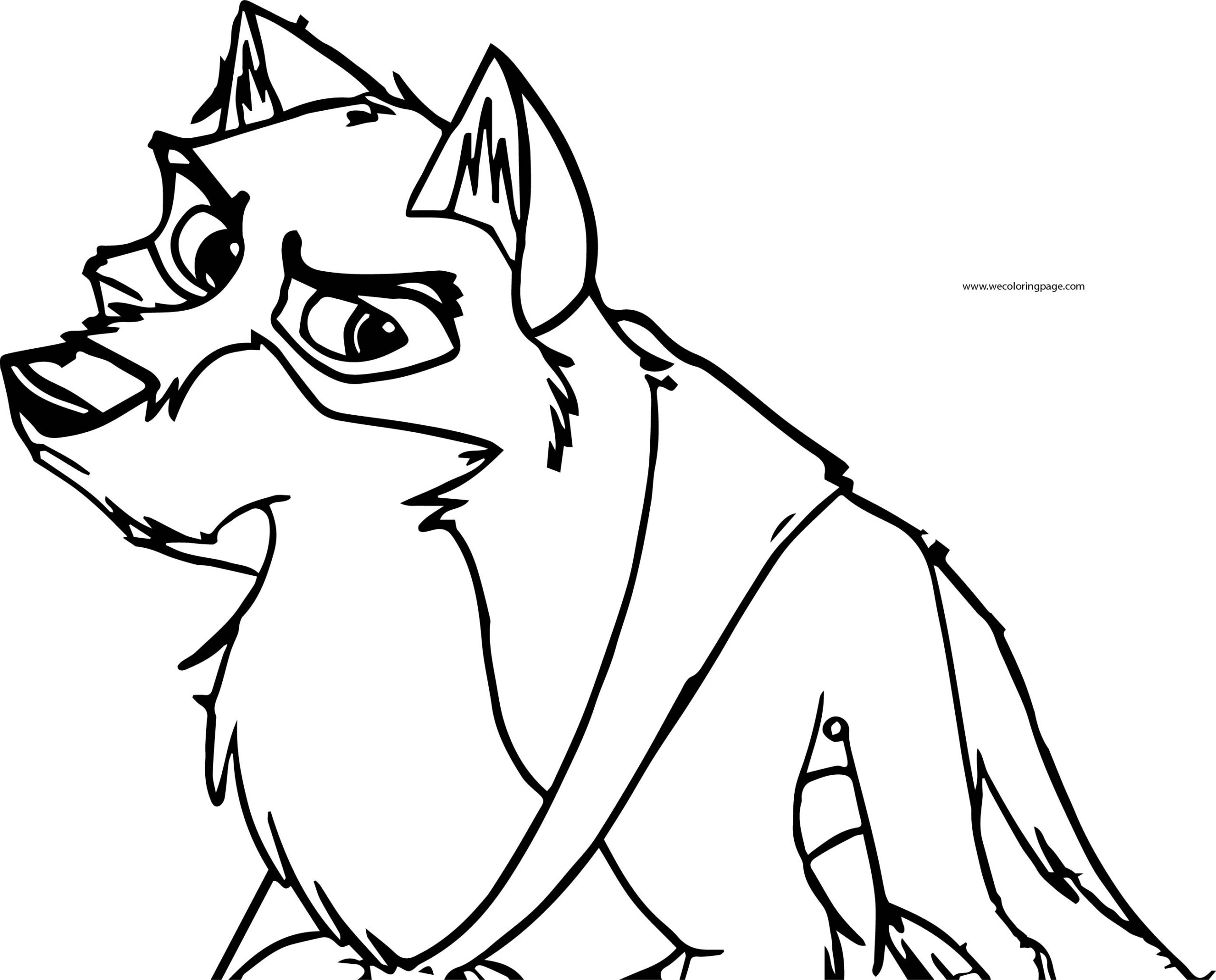 Balto Coloring Page 08 Wecoloringpage