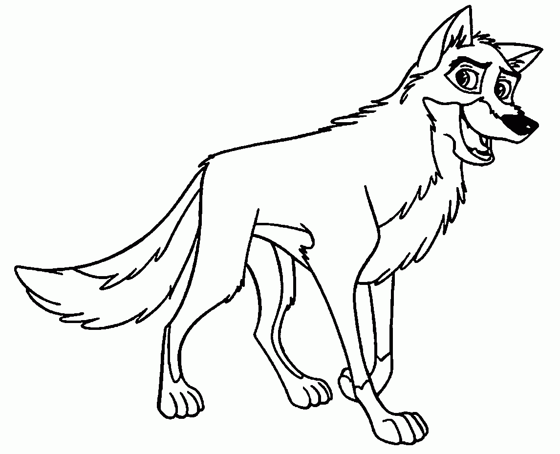 Balto Coloring Pages Printable