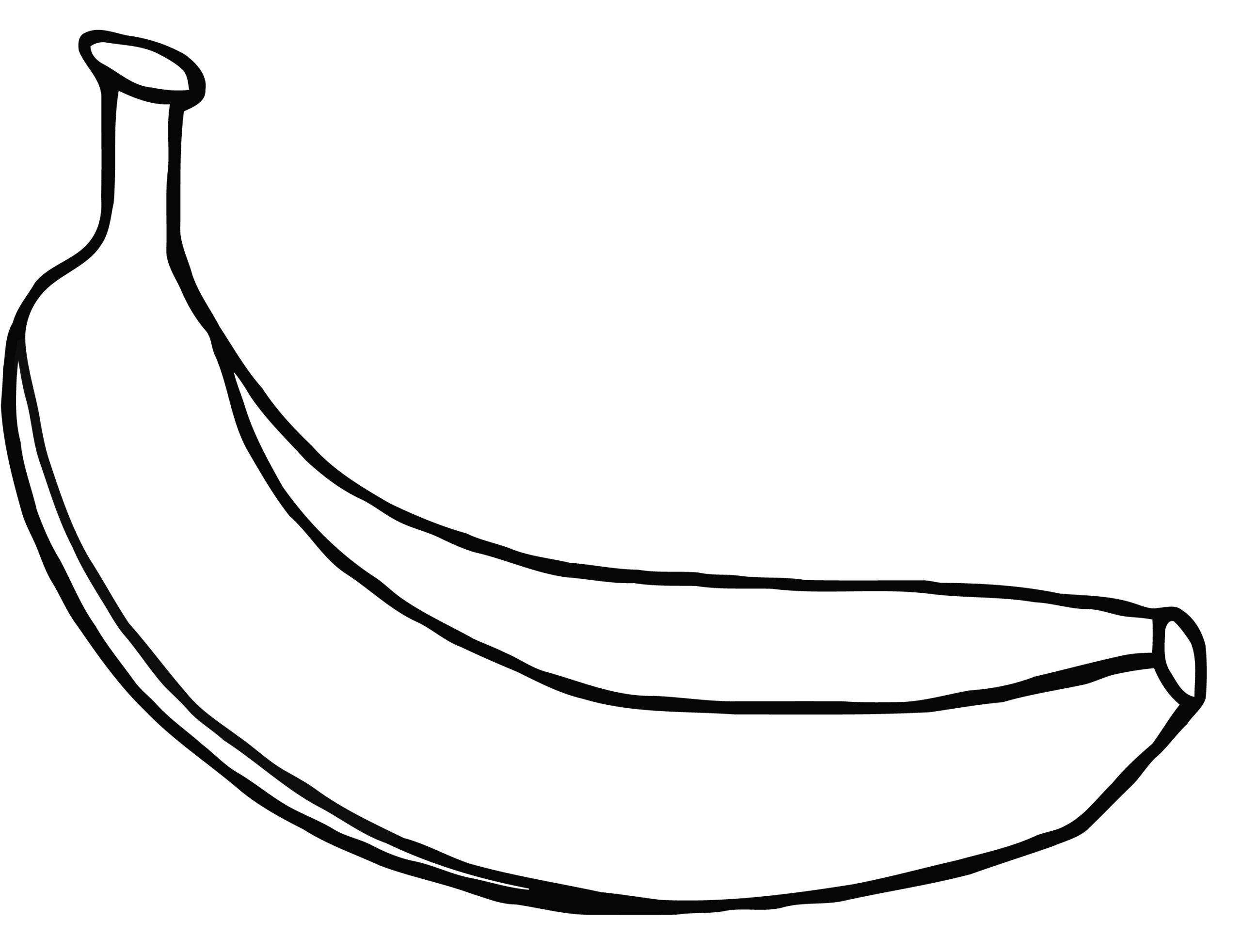 Banana Coloring Page At GetColorings Free Printable Colorings Pages To Print And Color