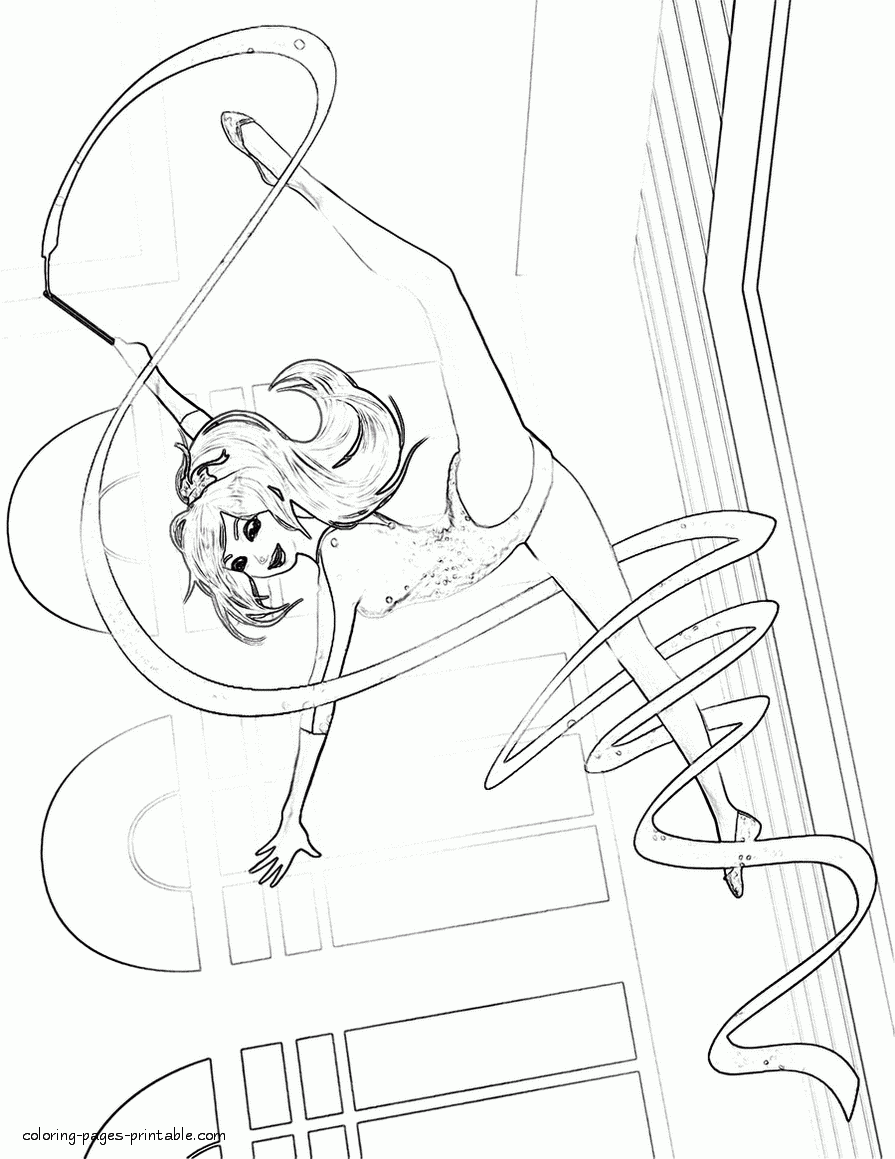 Barbie Spy Squad Coloring Pages For Girls COLORING PAGES PRINTABLE COM