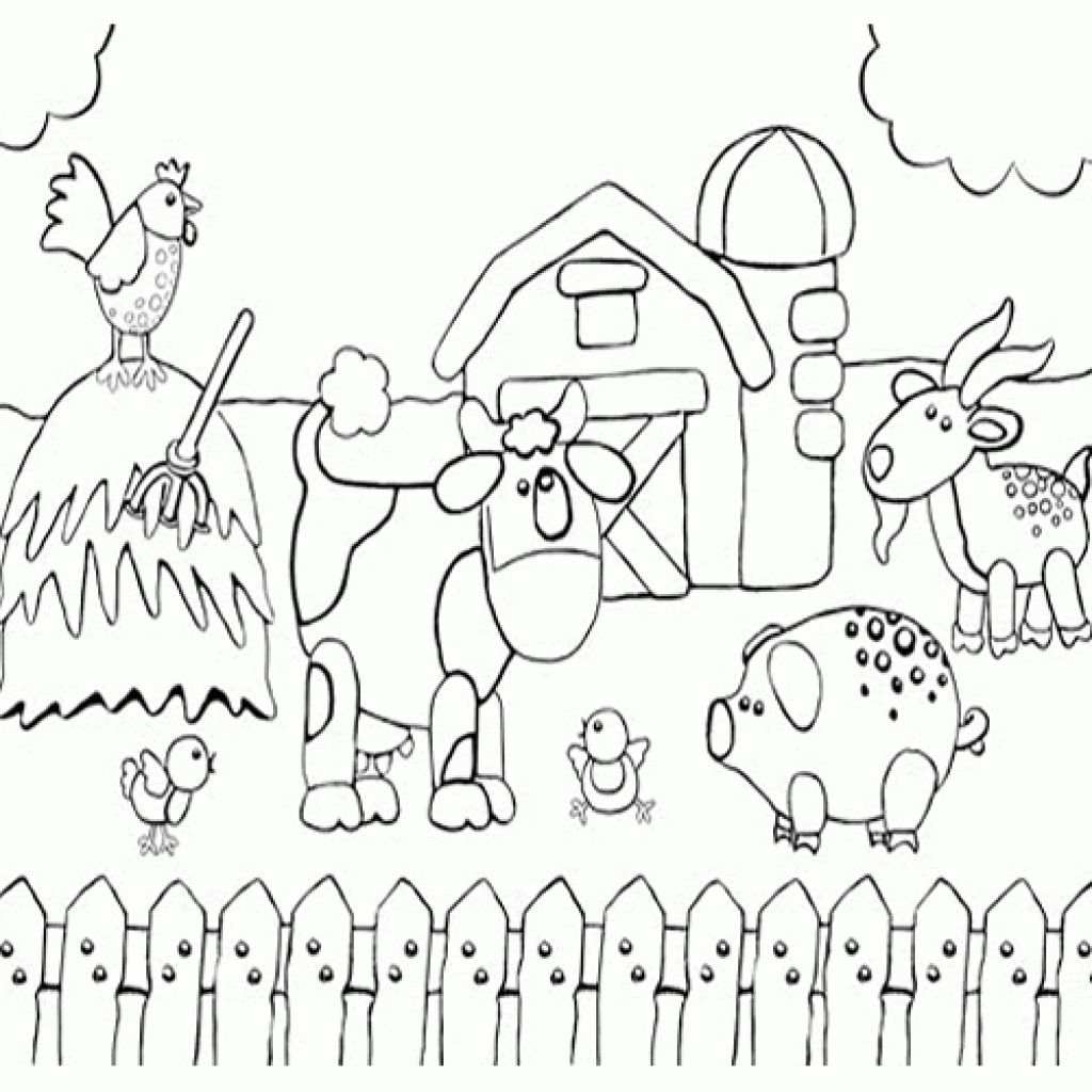 Barn Animals Coloring Pages At GetColorings Free Printable Colorings Pages To Print And Color