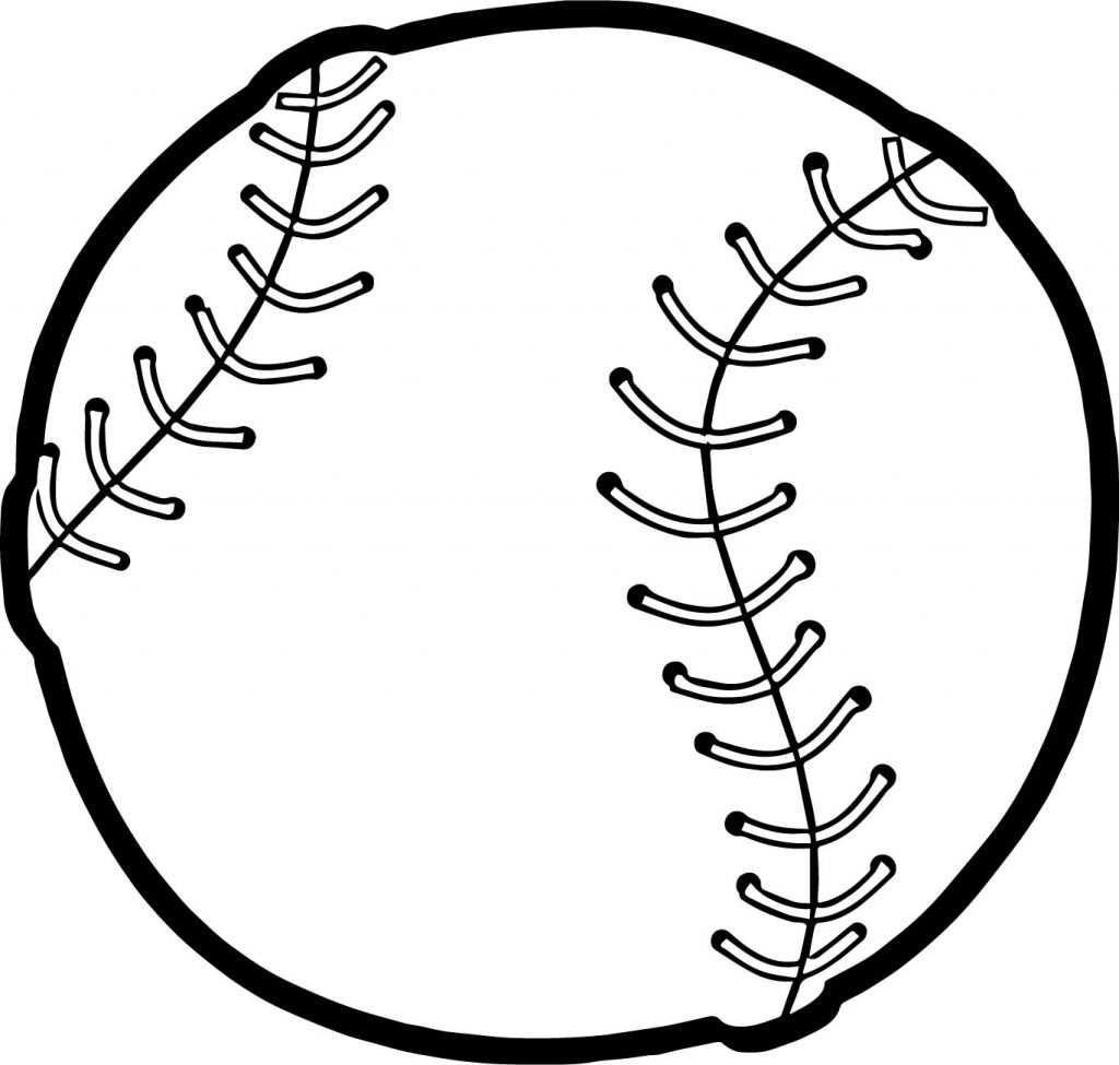 Baseball Ball Coloring Pages Coloring Pages