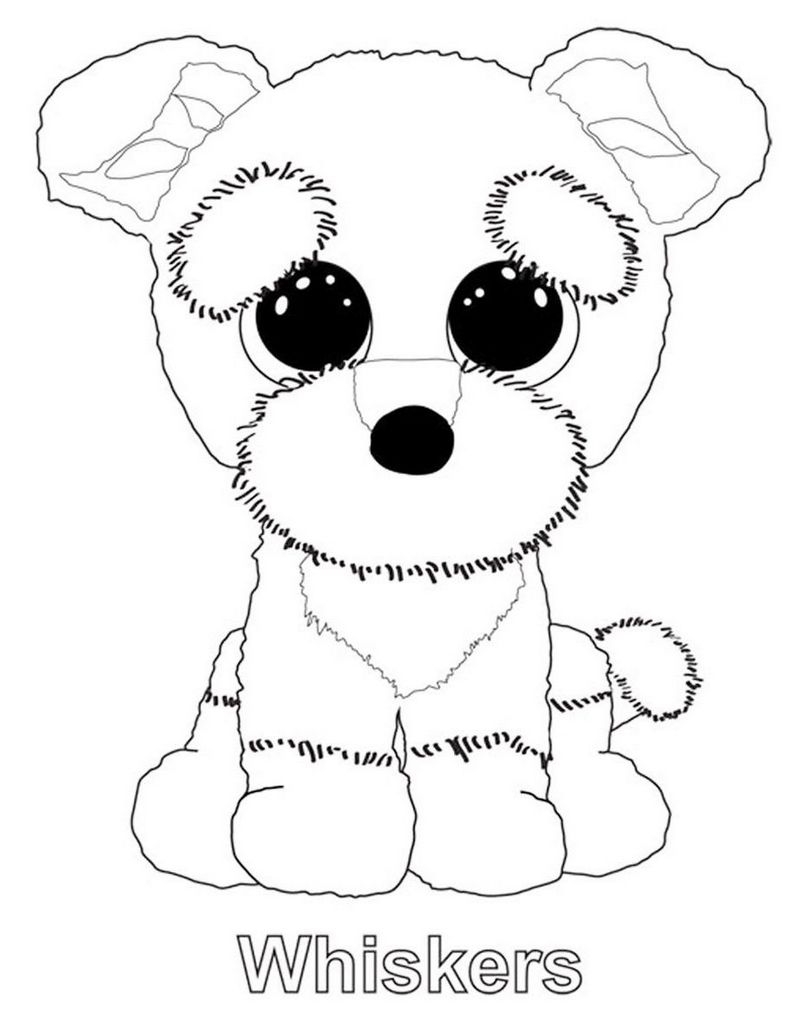 Stuffed Animal Coloring Pages