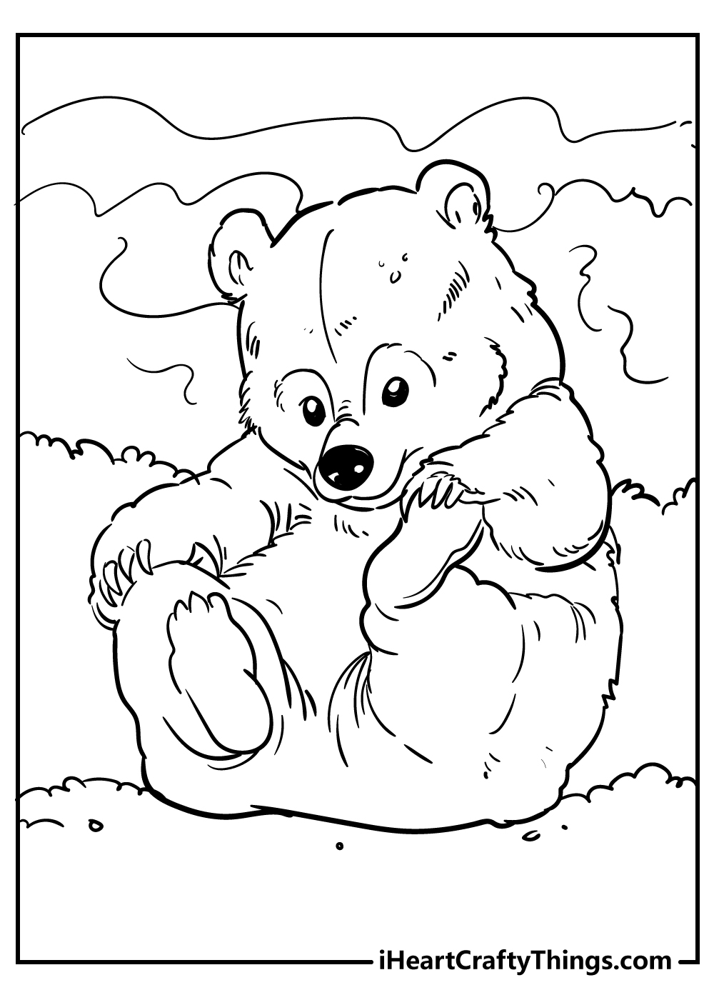 Bear Coloring Page
