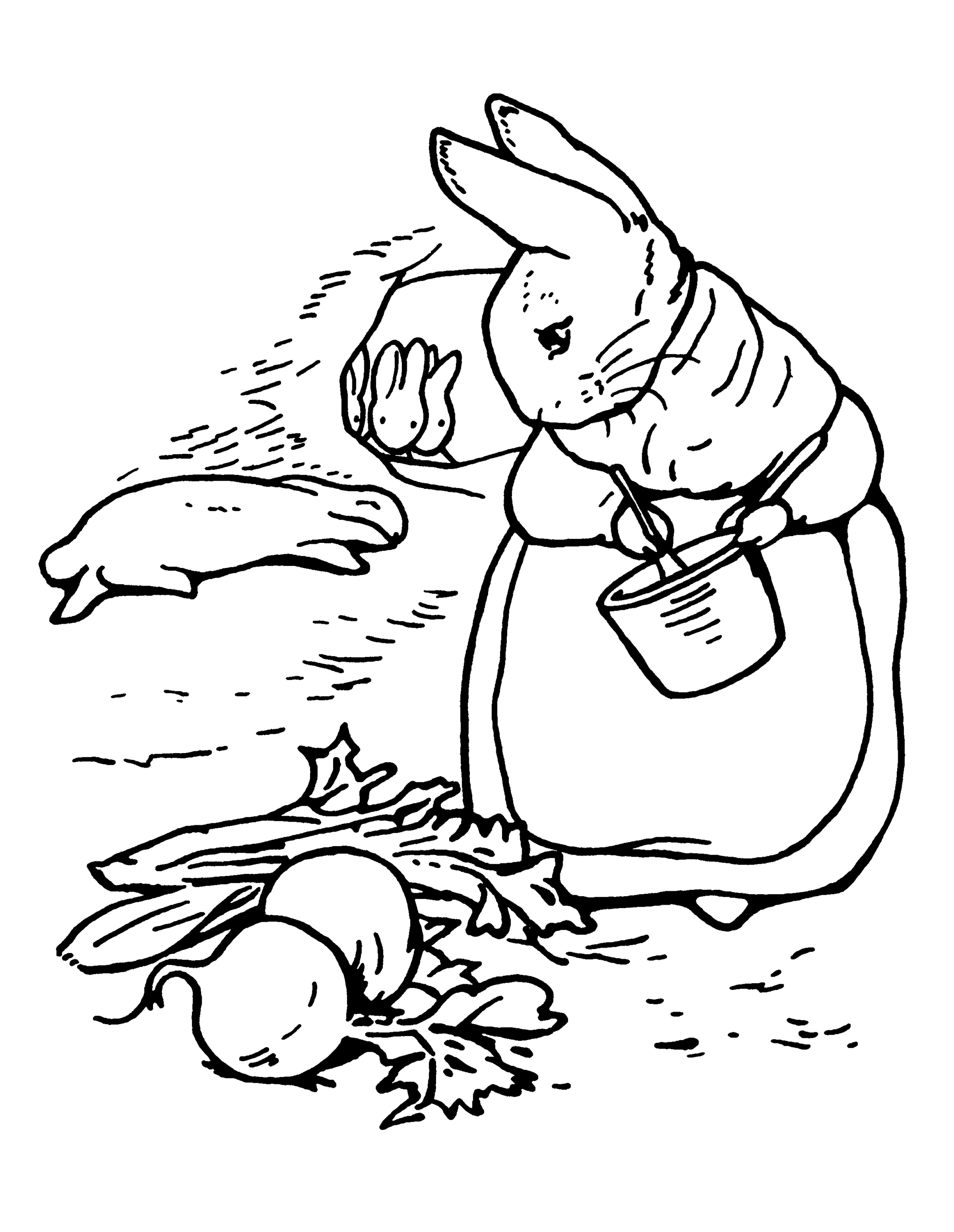 Beatrix Potter Coloring Book Coloring Pages