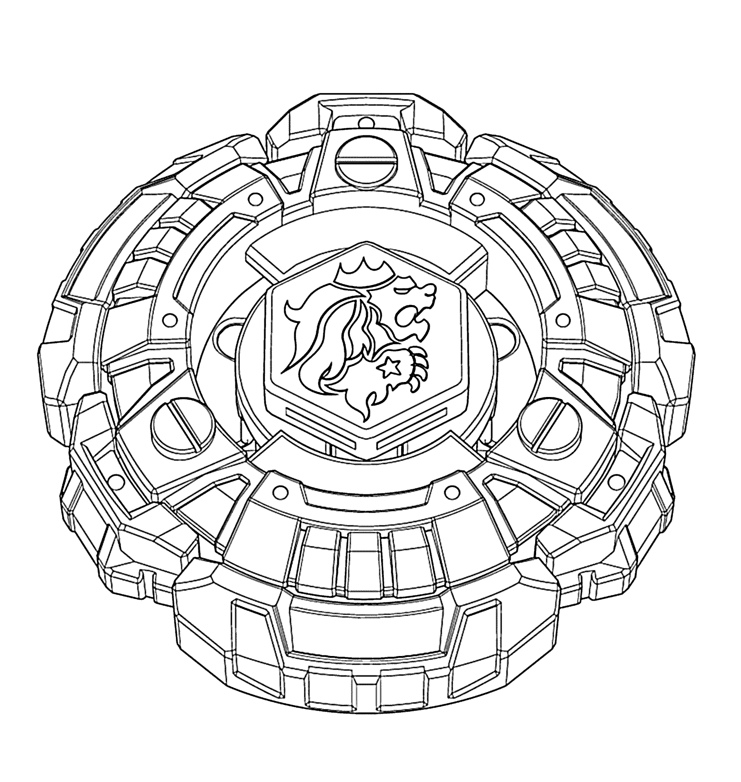 Beyblade Coloring Pages To Download And Print For Free