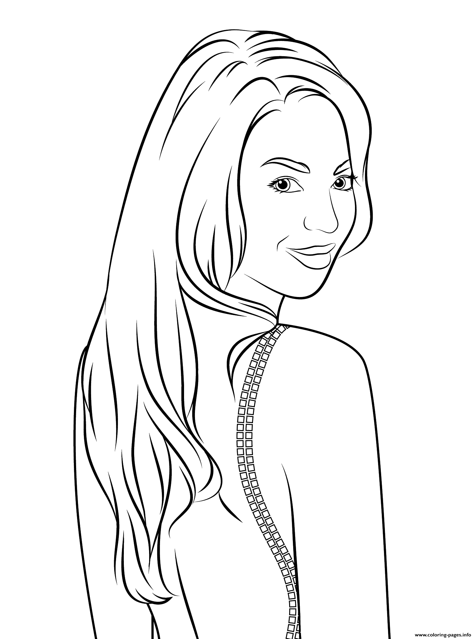 Celebrity Coloring Pages