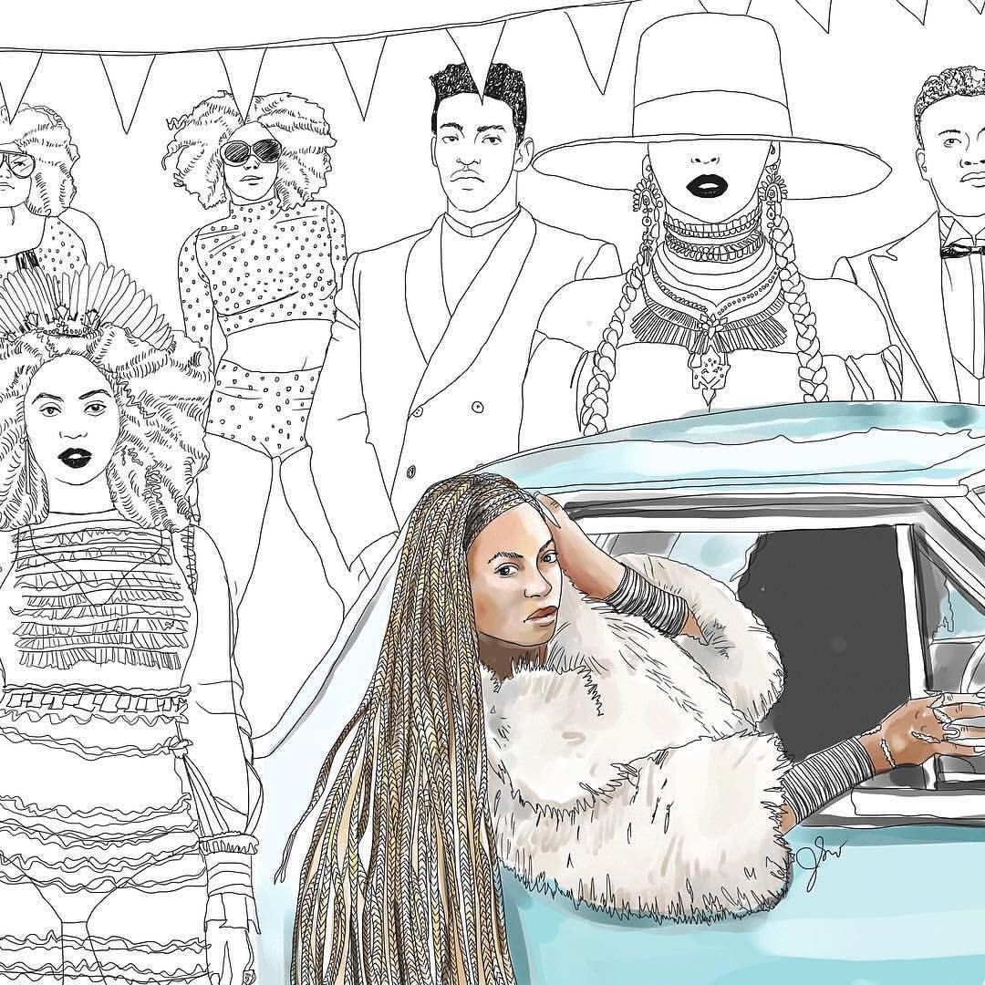 Beyonce Lemonade Coloring Pages Coloring Pages Ideas