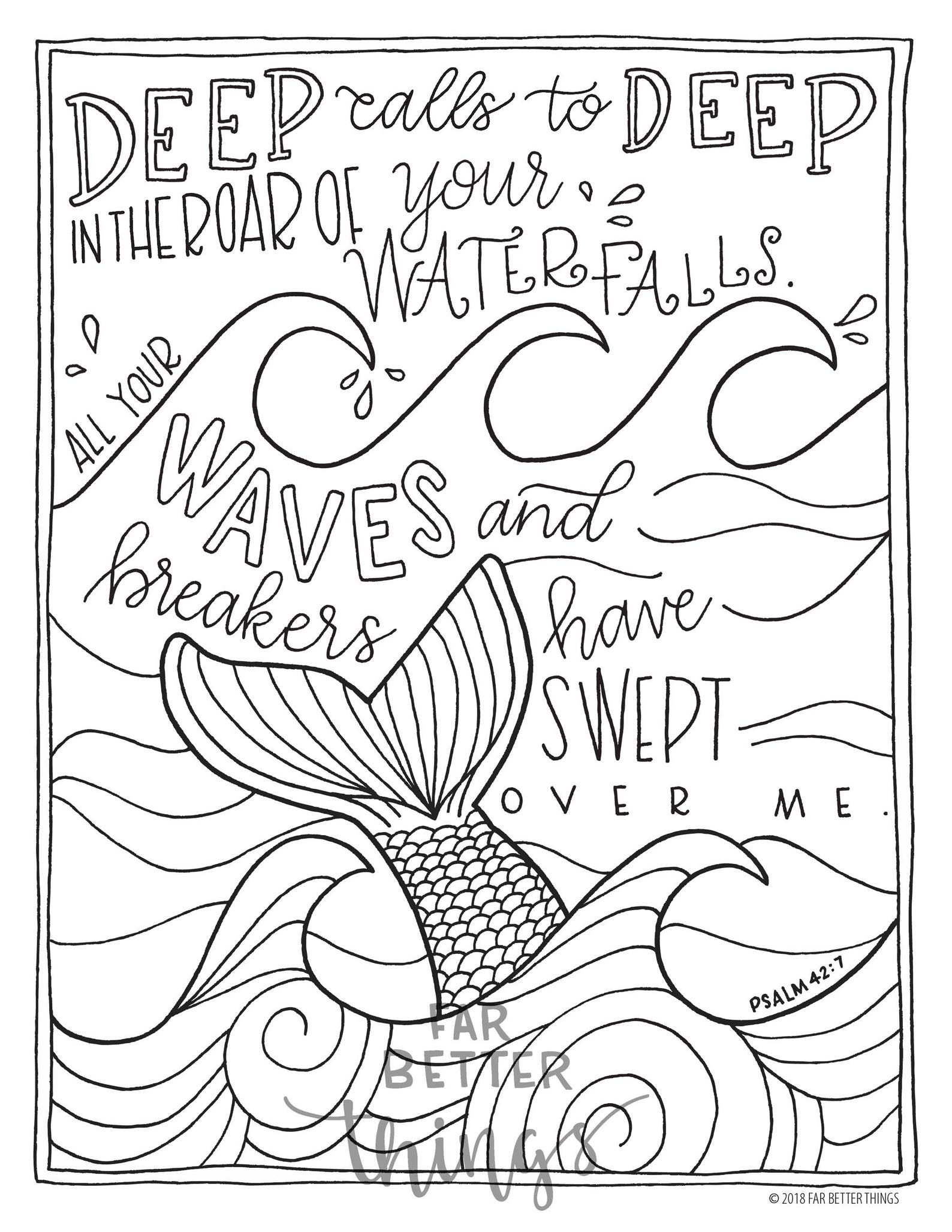Bible Psalm Coloring Pages 15 Coloring Pages