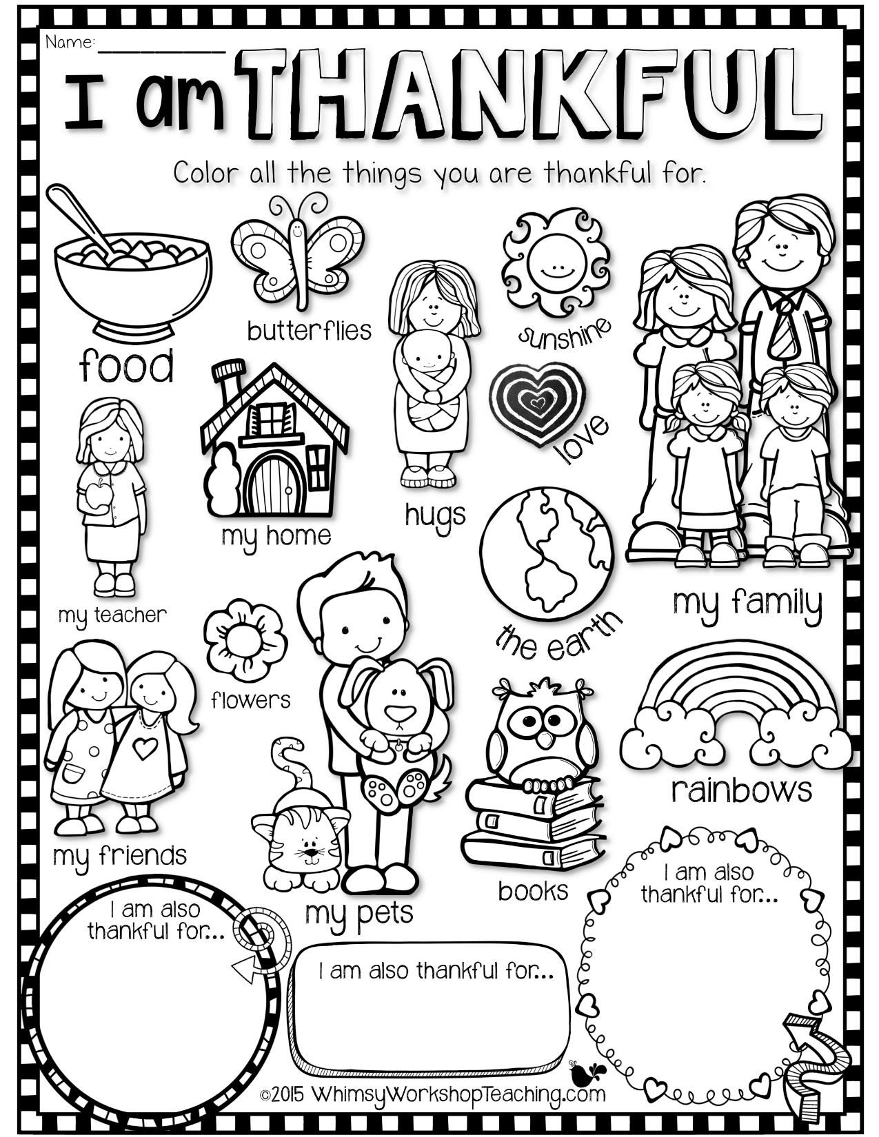 Bible Thanksgiving Coloring Pages