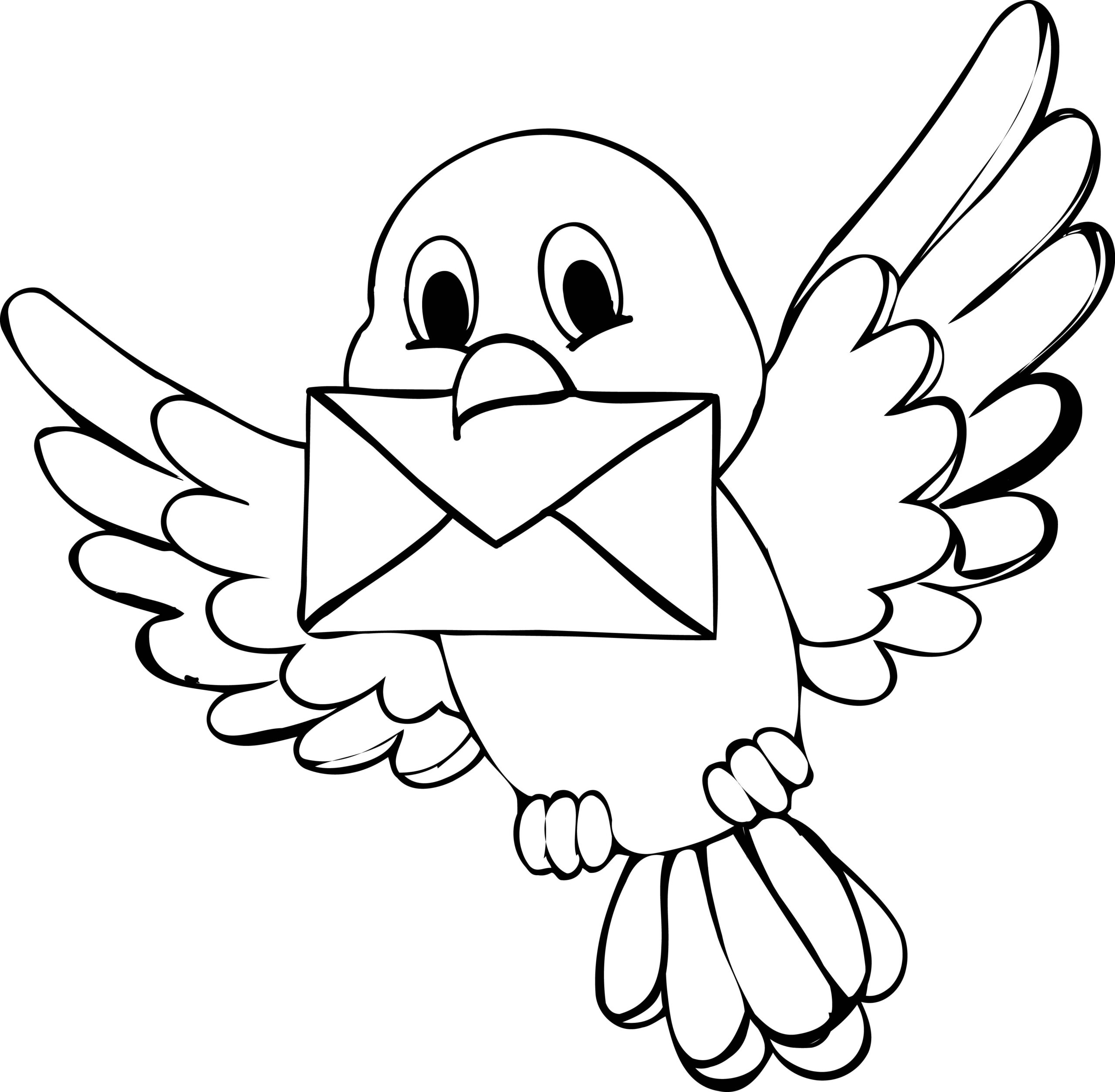 Bird Coloring Page