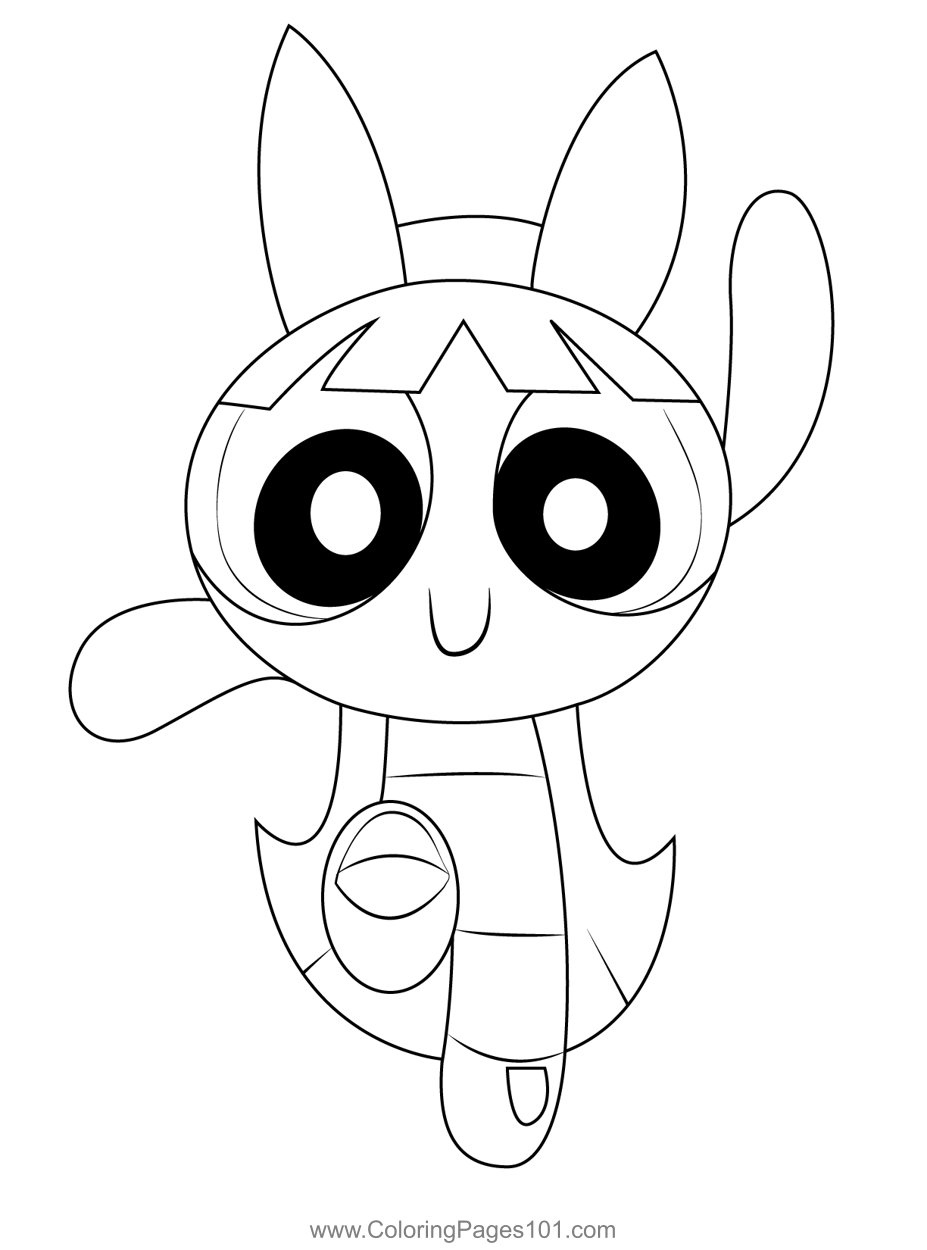 Powerpuff Girls Coloring Pages