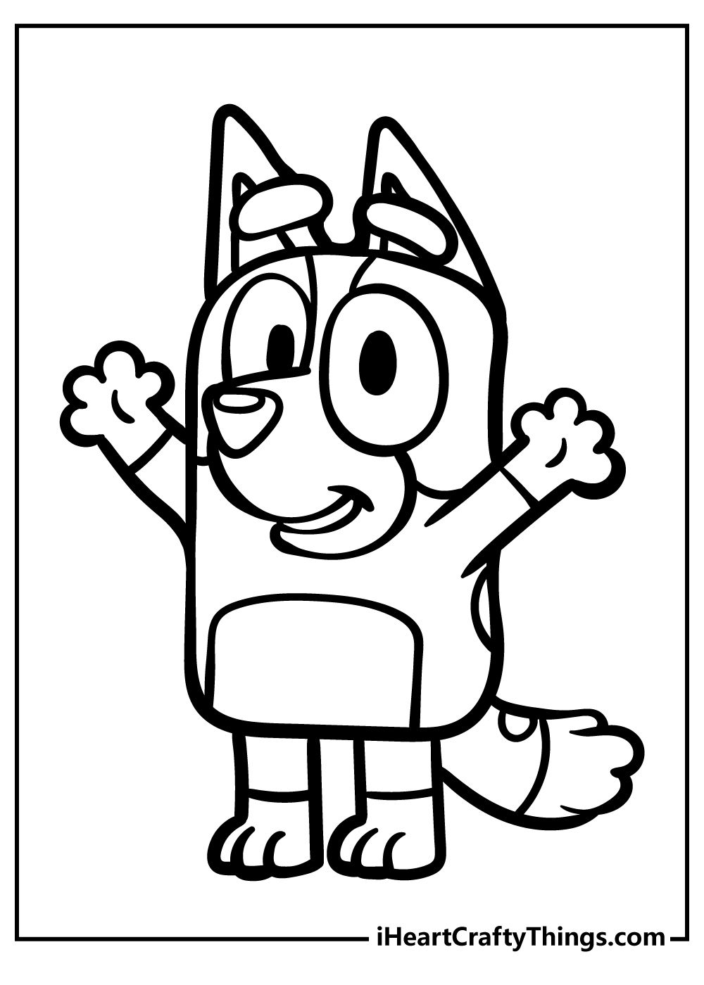 Bluey Coloring Pages Updated 2022 Coloring Sheets For Kids Cute Coloring Pages Printable