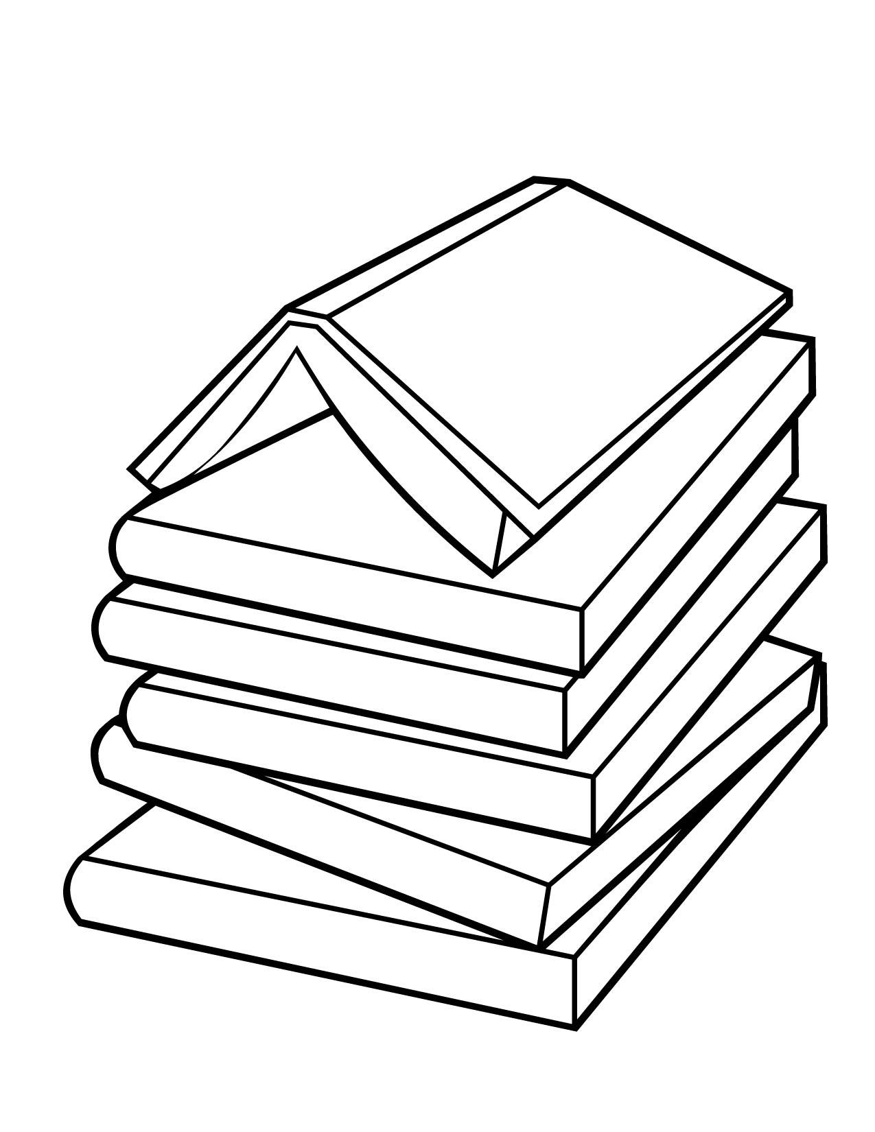 Book Coloring Pages