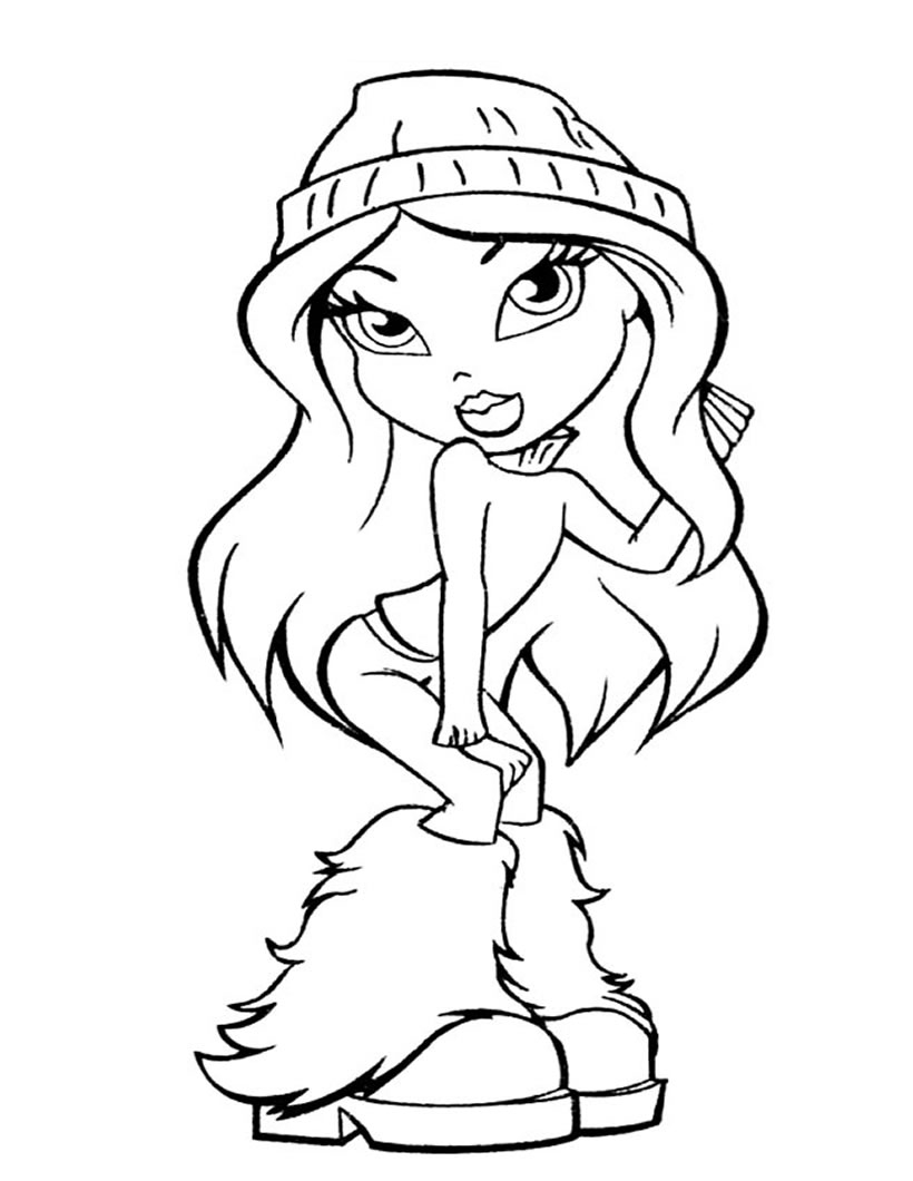 Bratz Coloring Pages Learn To Coloring