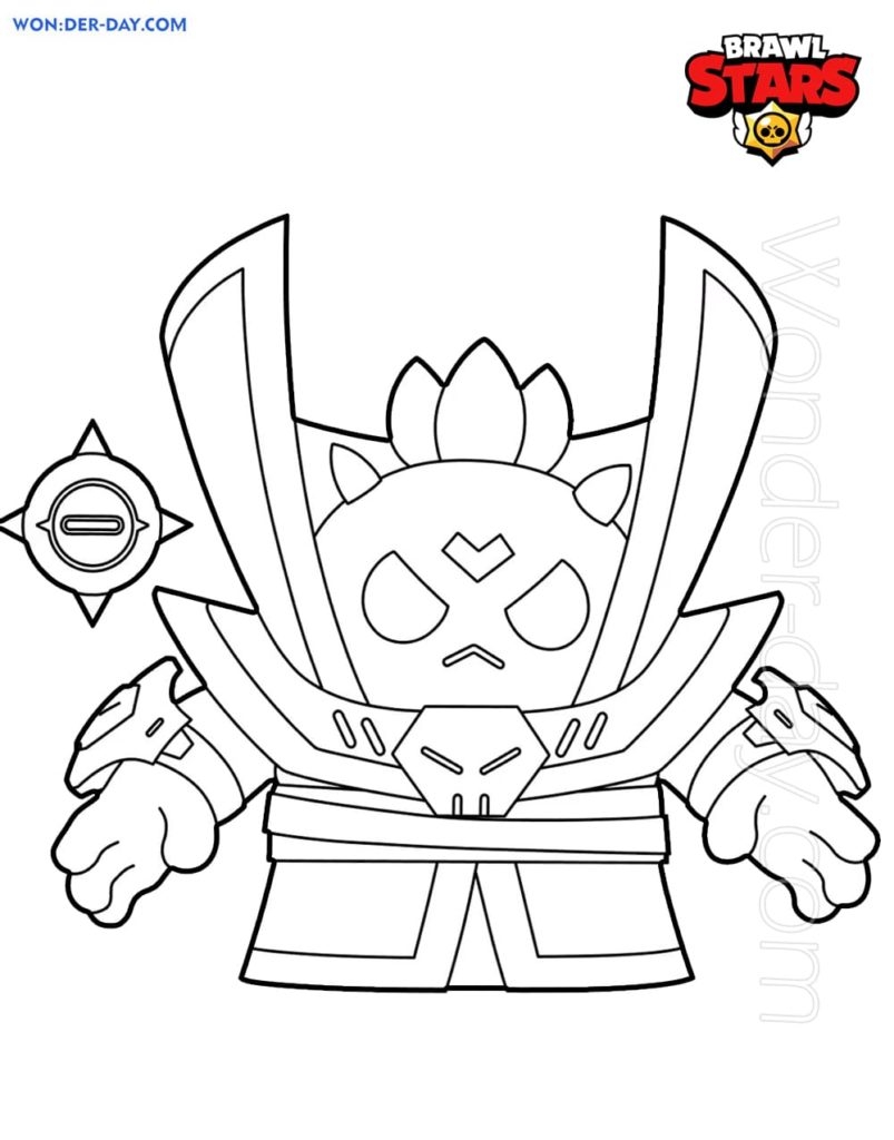 Brawl Stars Coloring Pages