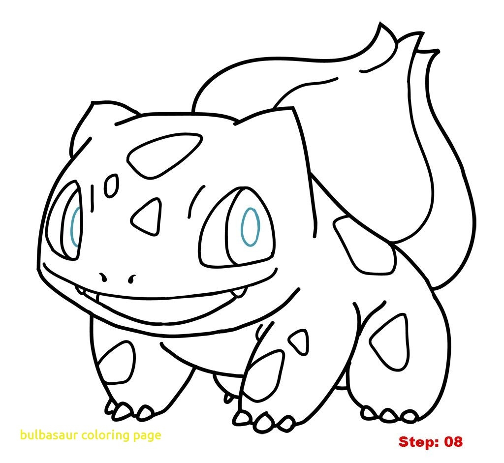 Bulbasaur Coloring Page