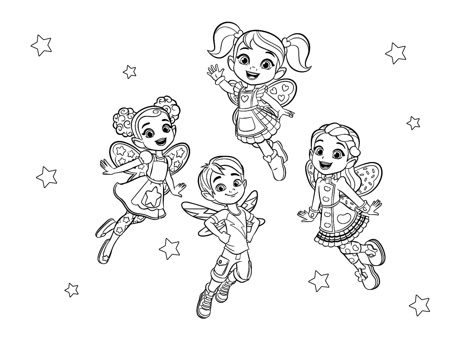 Butterbean S Cafe Coloring Pages Printable For Free Download