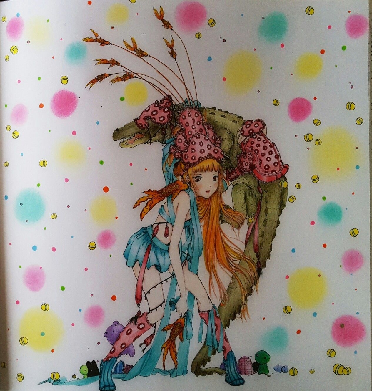 Camilla D Errico Manga Coloring Pages