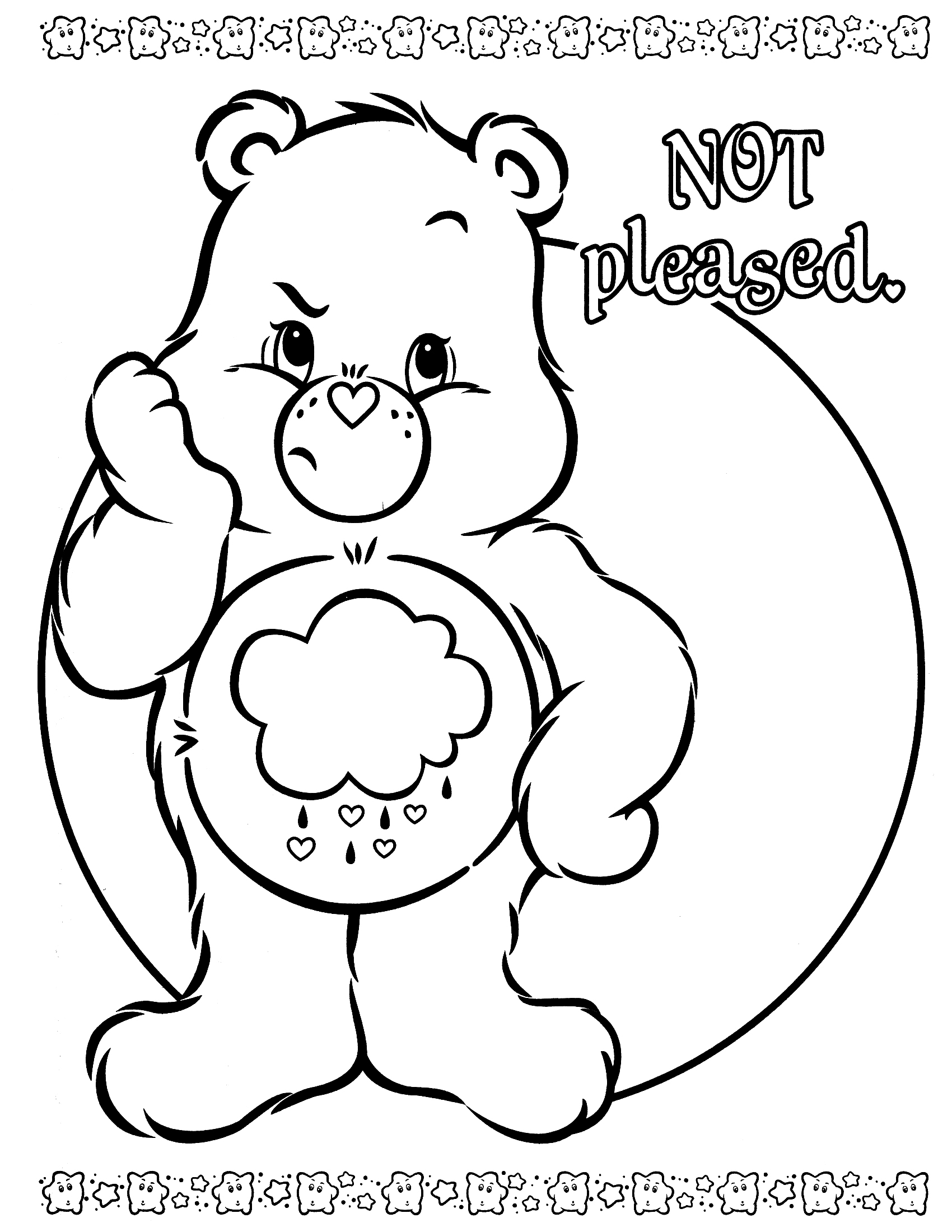 Care Bear Coloring Pages