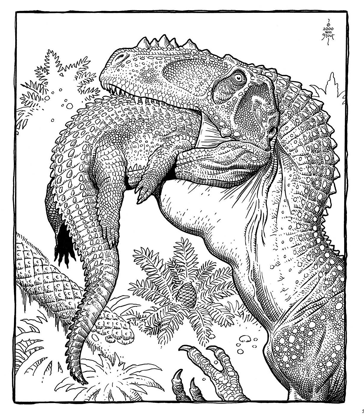 Carnotaurus Coloring Page At GetDrawings Free Download