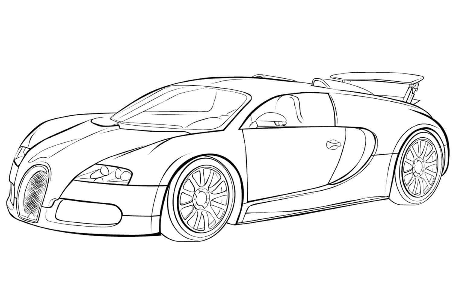 Car Coloring Page