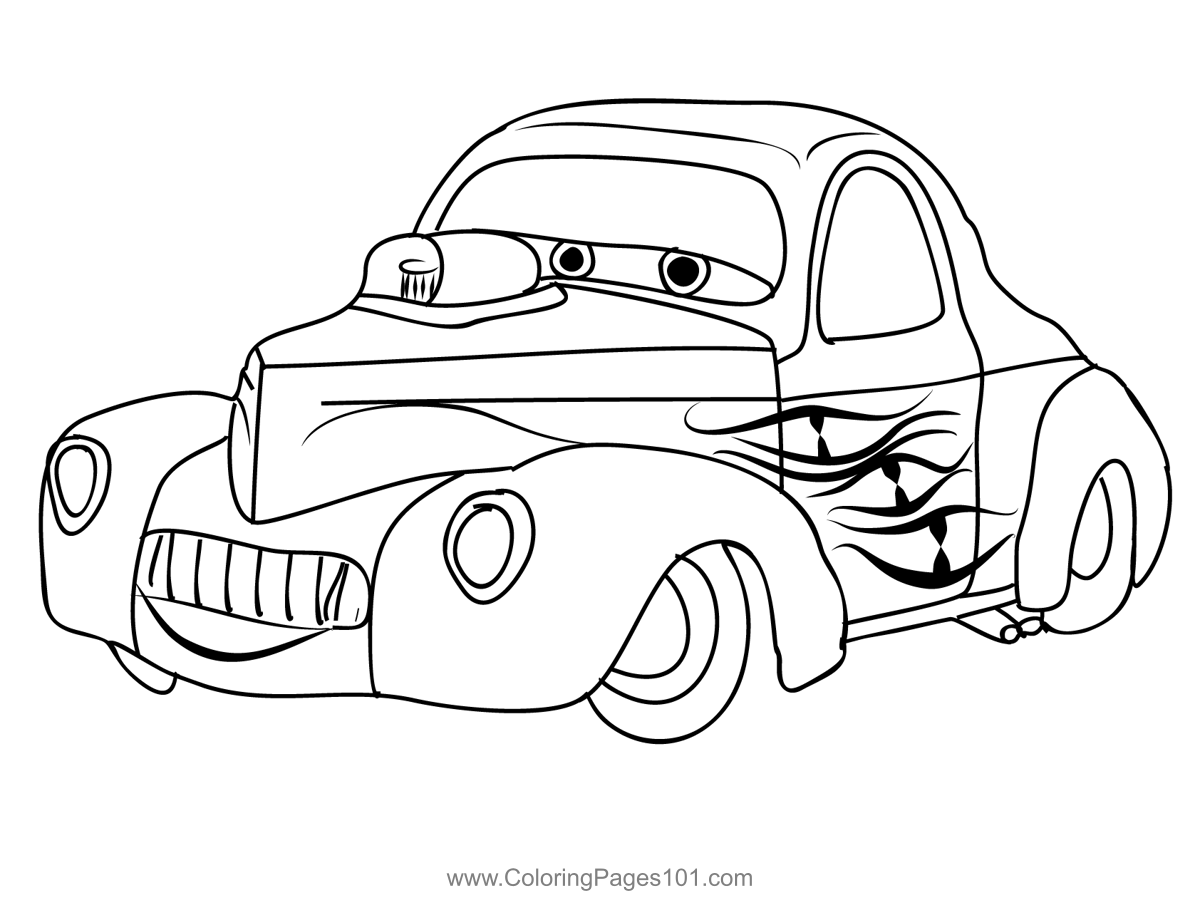 Cars Disney 2 Coloring Page For Kids Free Cars Printable Coloring Pages Online For Kids