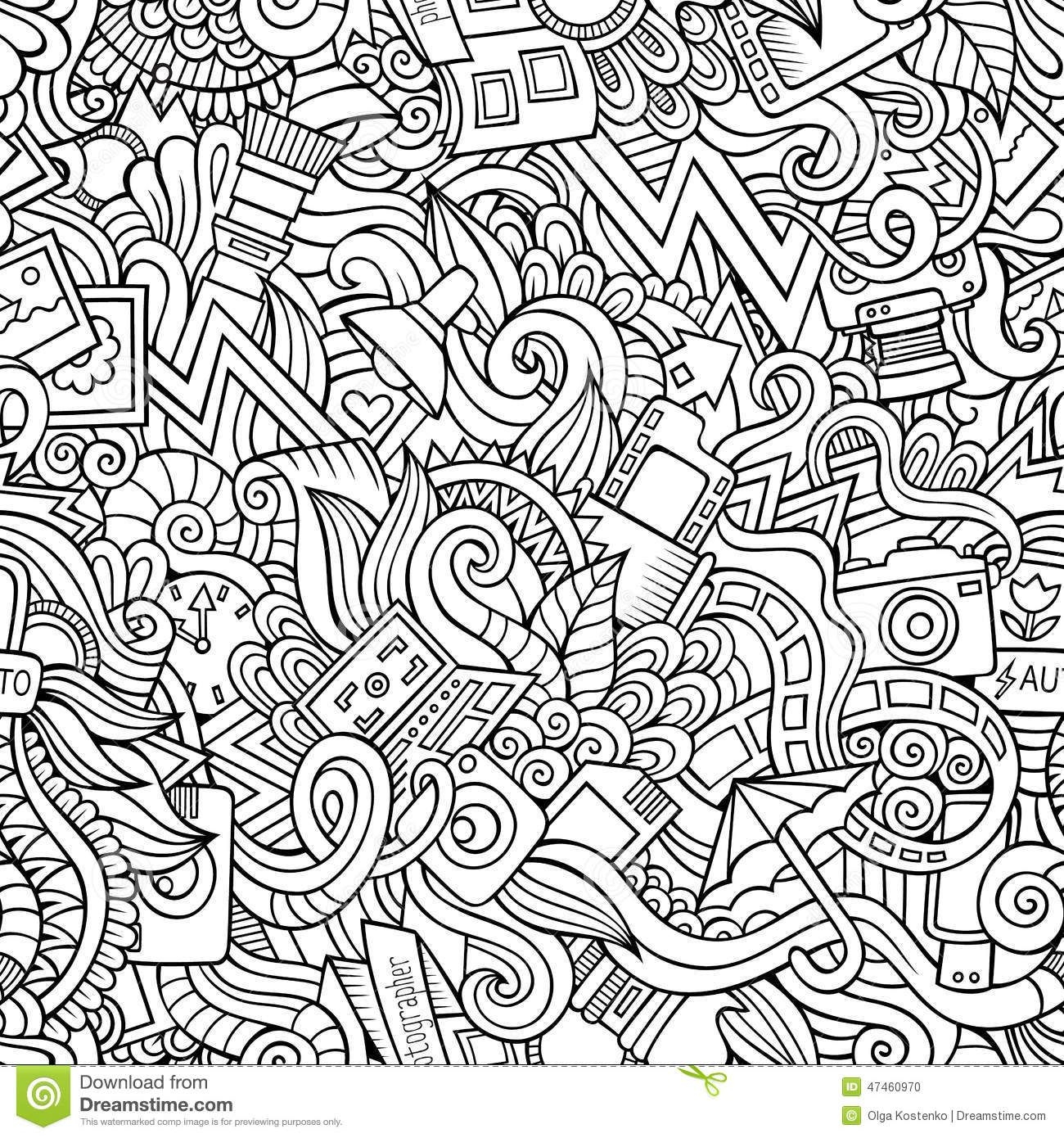 Cartoon Collage Coloring Pages Lautigamu