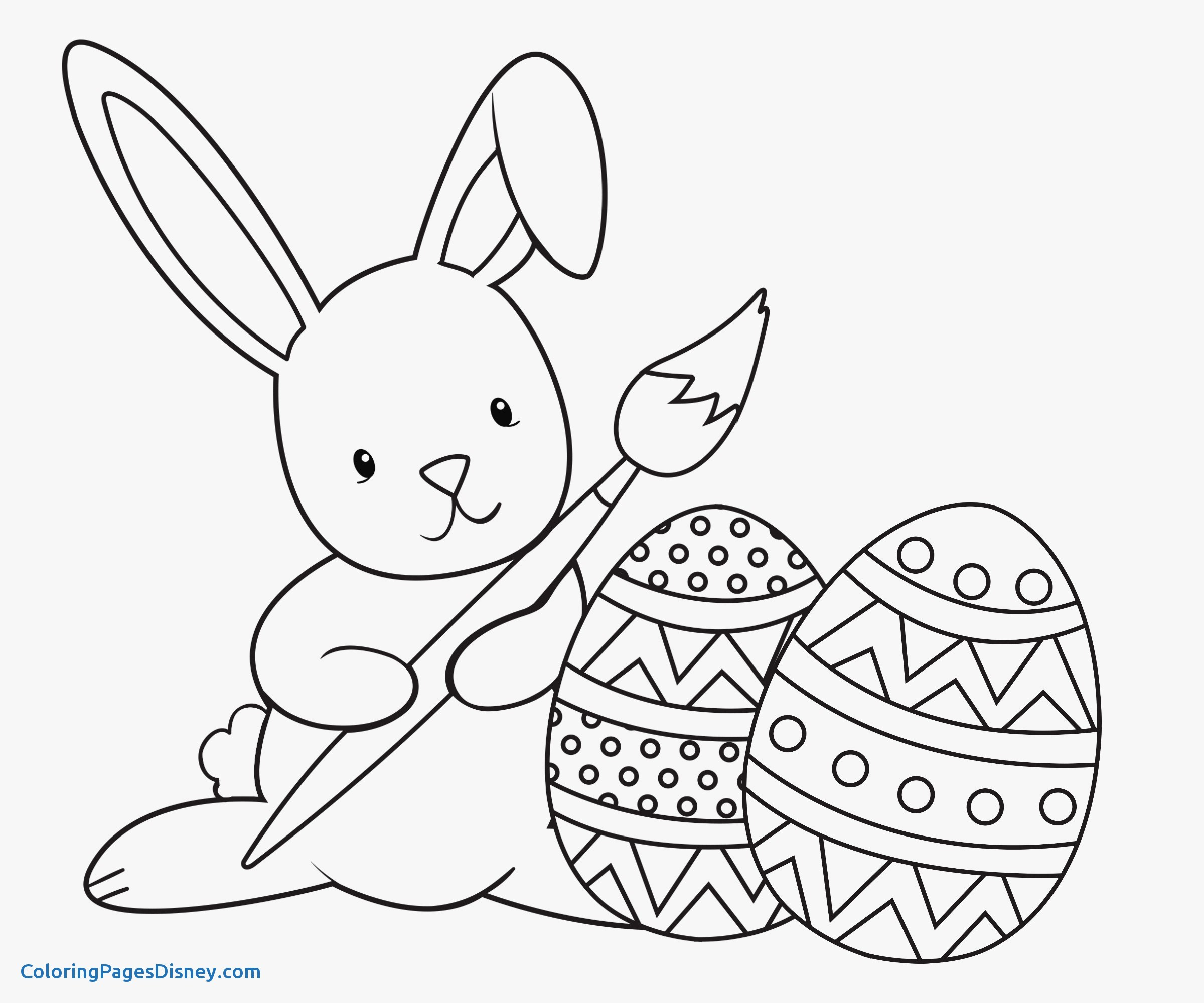 Rabbit Coloring Page