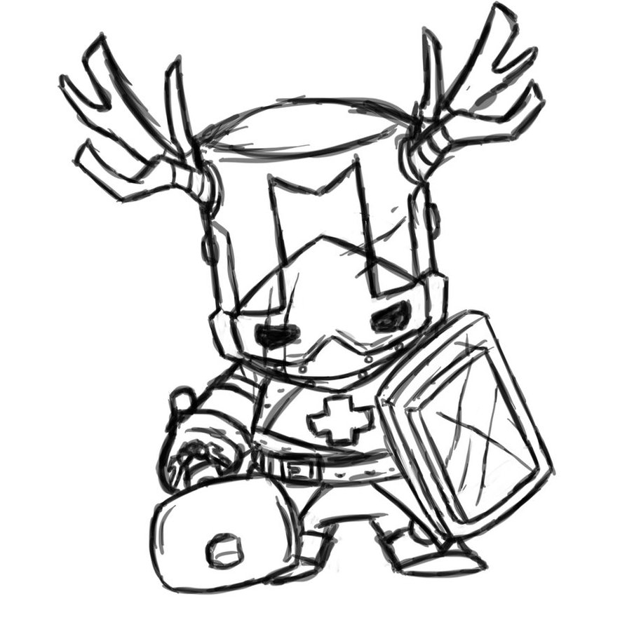 Castle Crashers Coloring Pages To Download And Print For Free