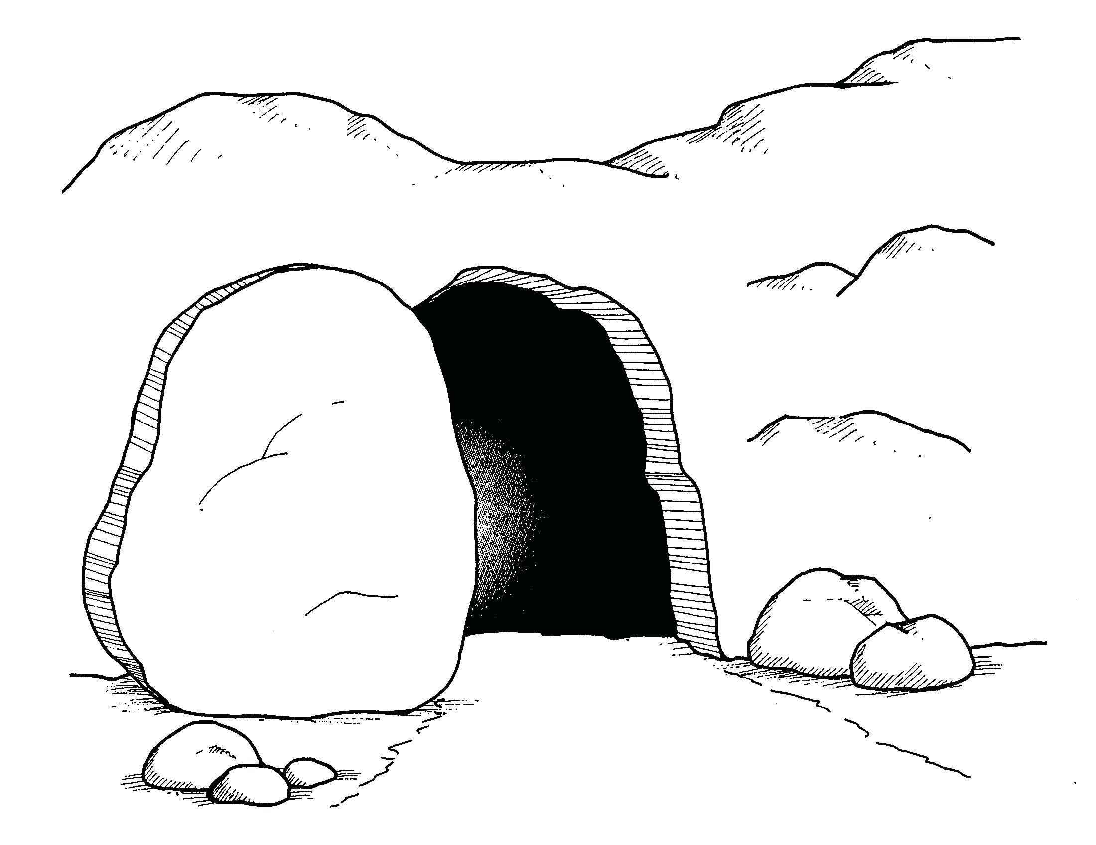 Cave Clipart Coloring Page Cave Coloring Page Transparent FREE For Download On WebStockReview 2023