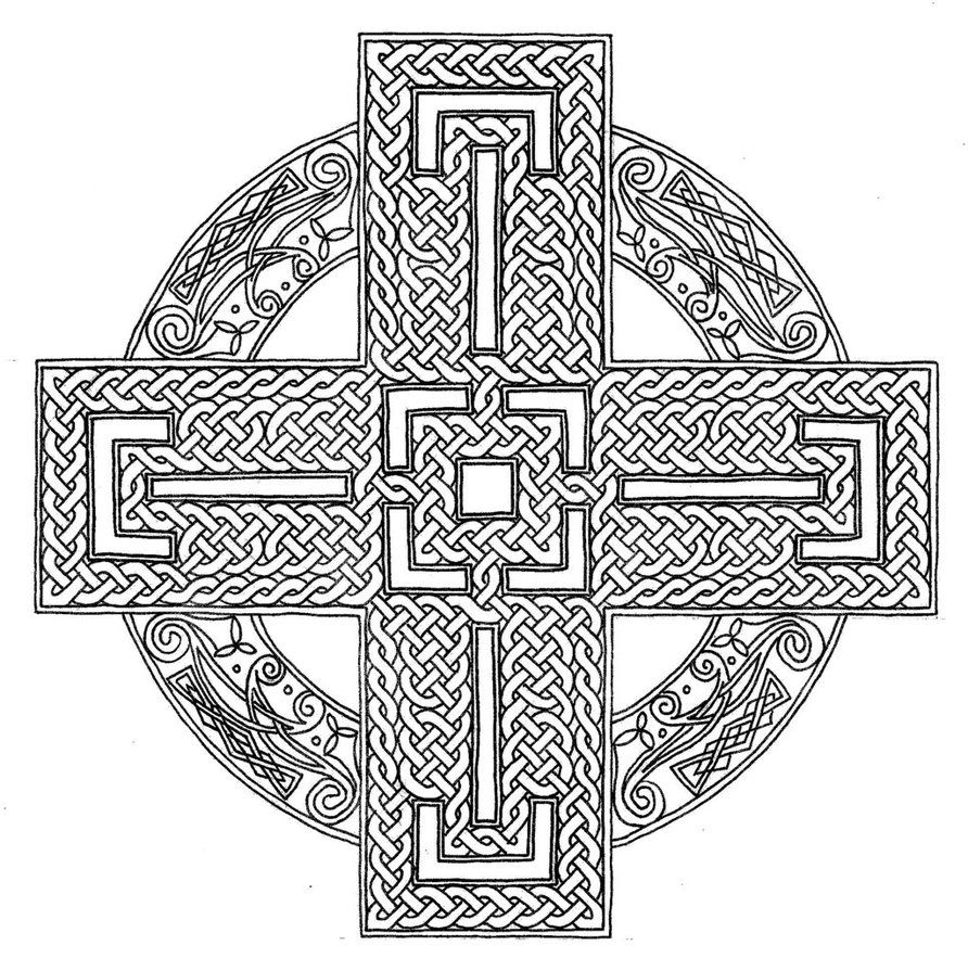 Celtic Coloring Book Coloring Pages