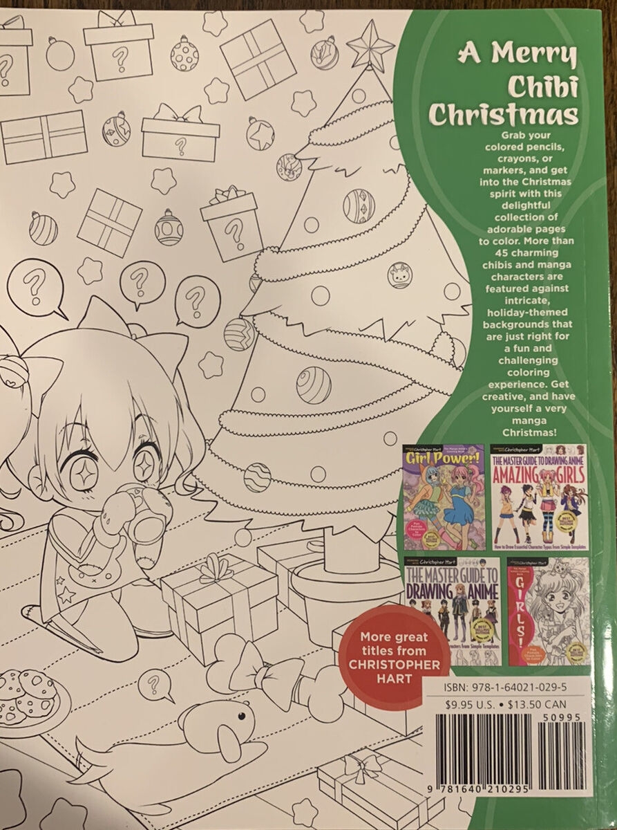 Chibi Christmas Coloring Pages