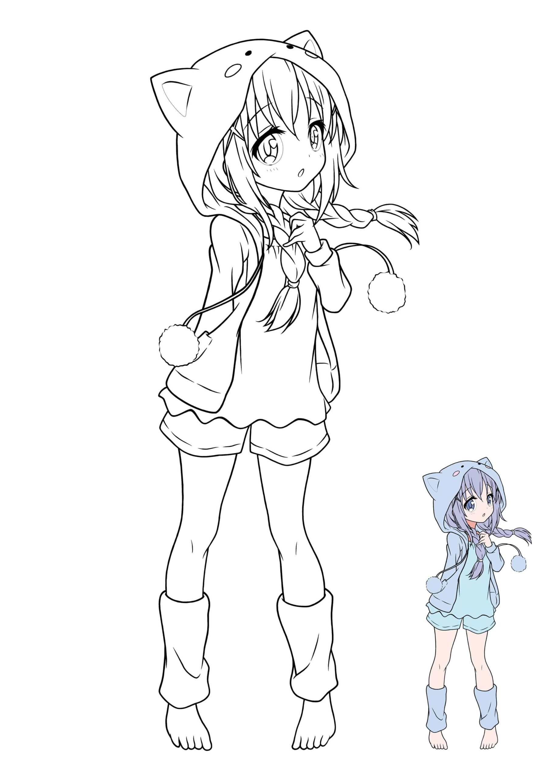 Chibi Coloring Pages